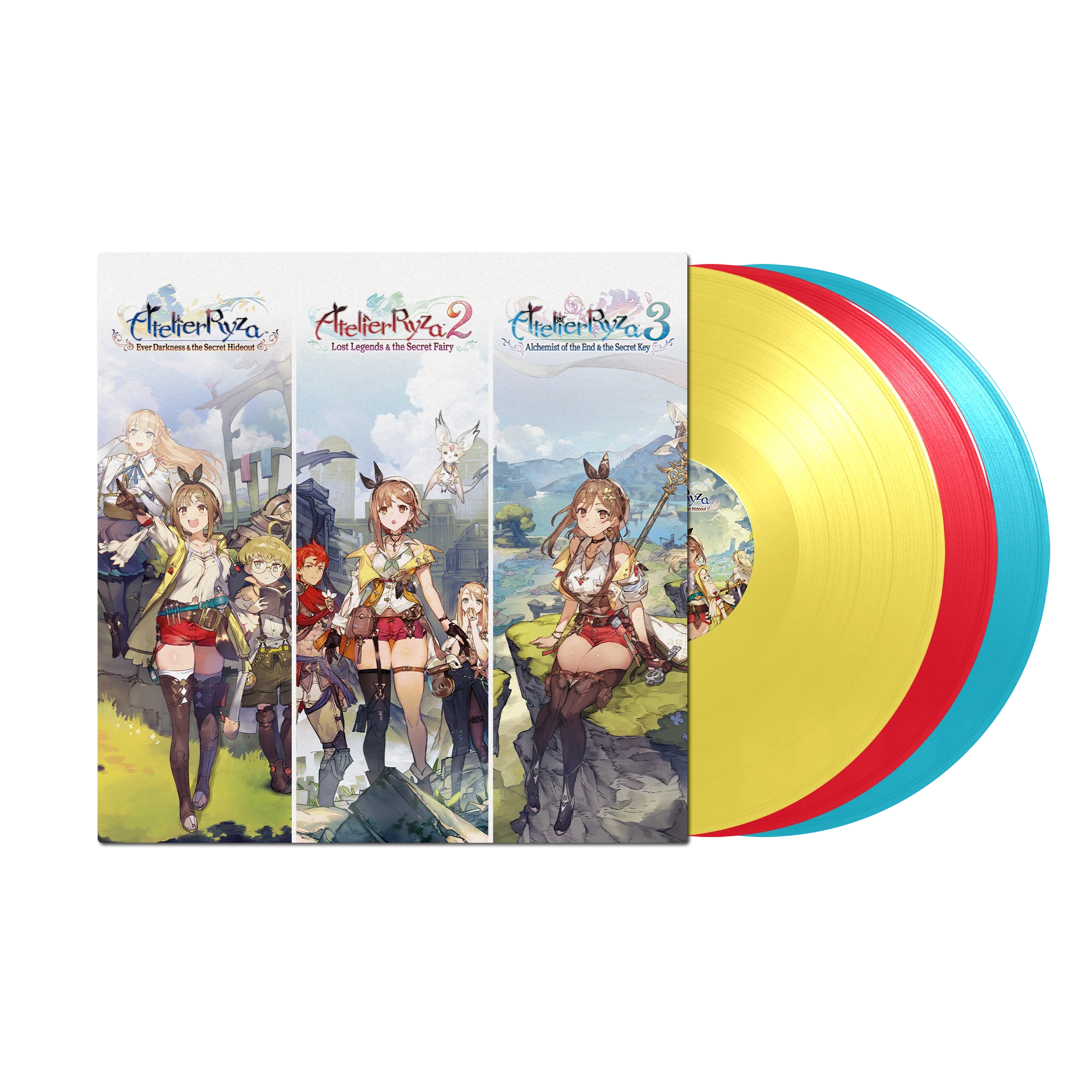 ATELIER RYZA TRILOGY - Atelier Ryza Trilogy [Lemon, Red & Light Blue Vinyl]