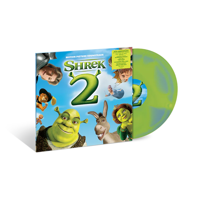 SHREK 2 -ORIGINAL MOTION PICTURE SOUNDTRACK [SKY BLUE & GREEN MIX]