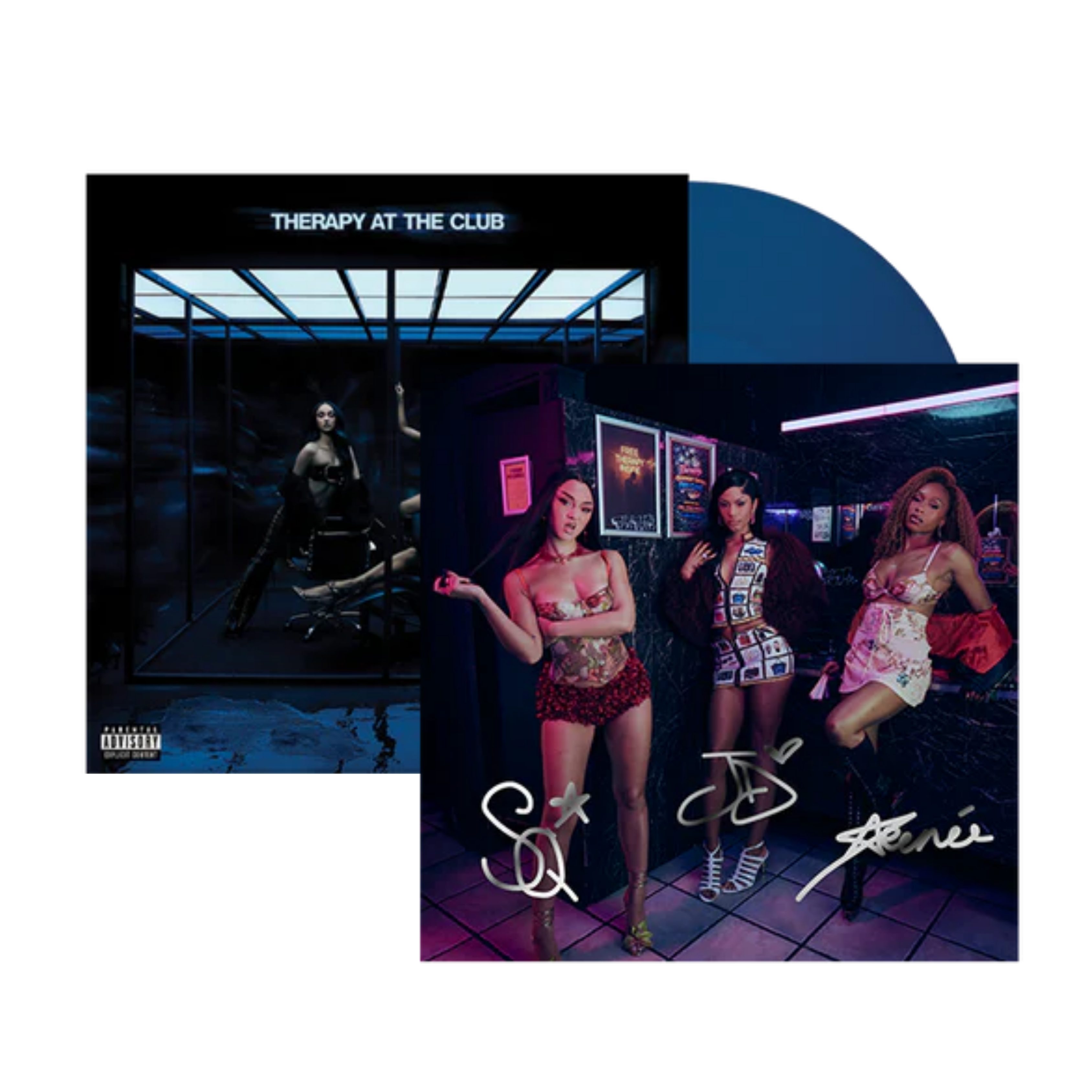 FLO - THERAPY AT THE CLUB [SIGNED LP]
