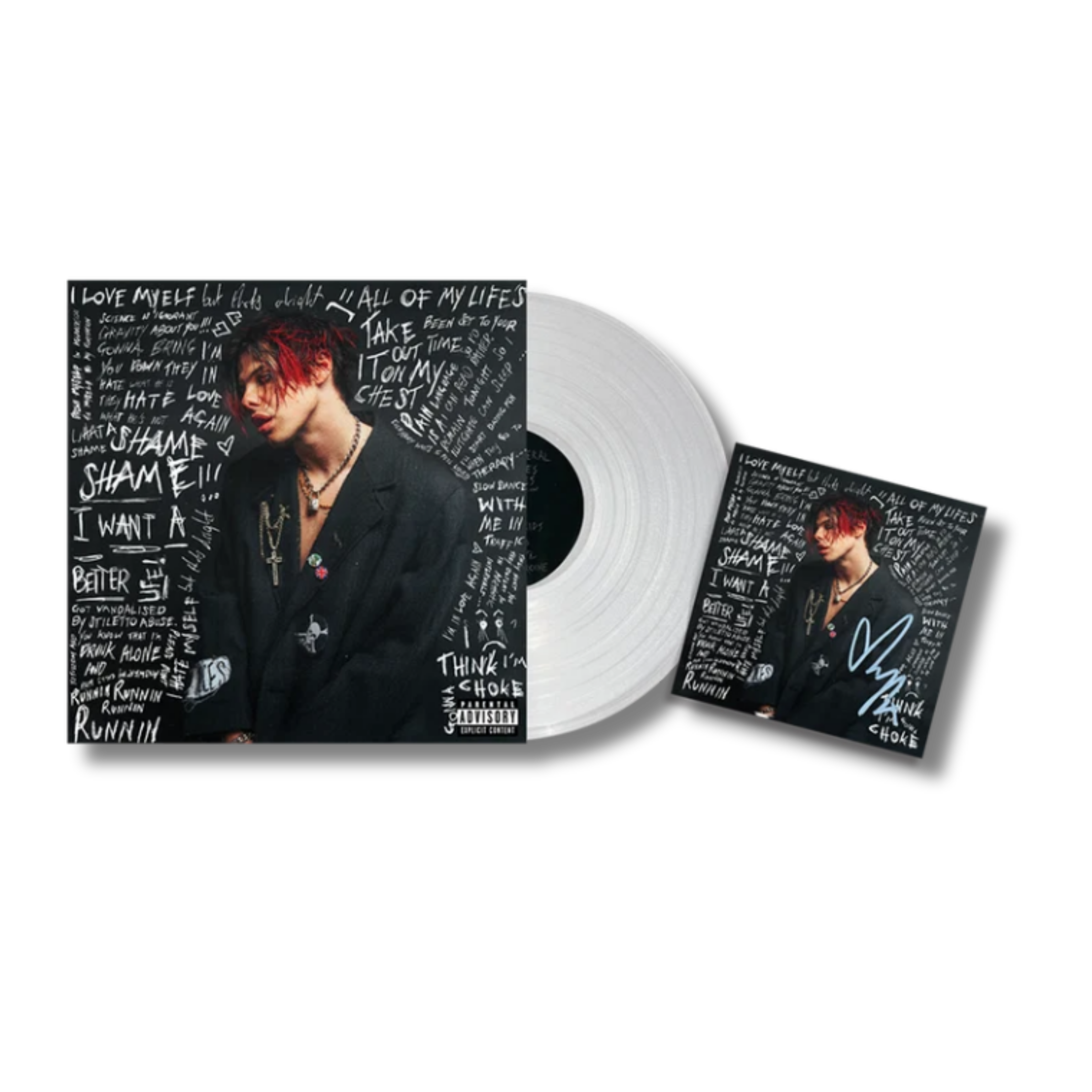 YUNG BLUD - SIGNED DELUXE TRANSPARENT VINYL