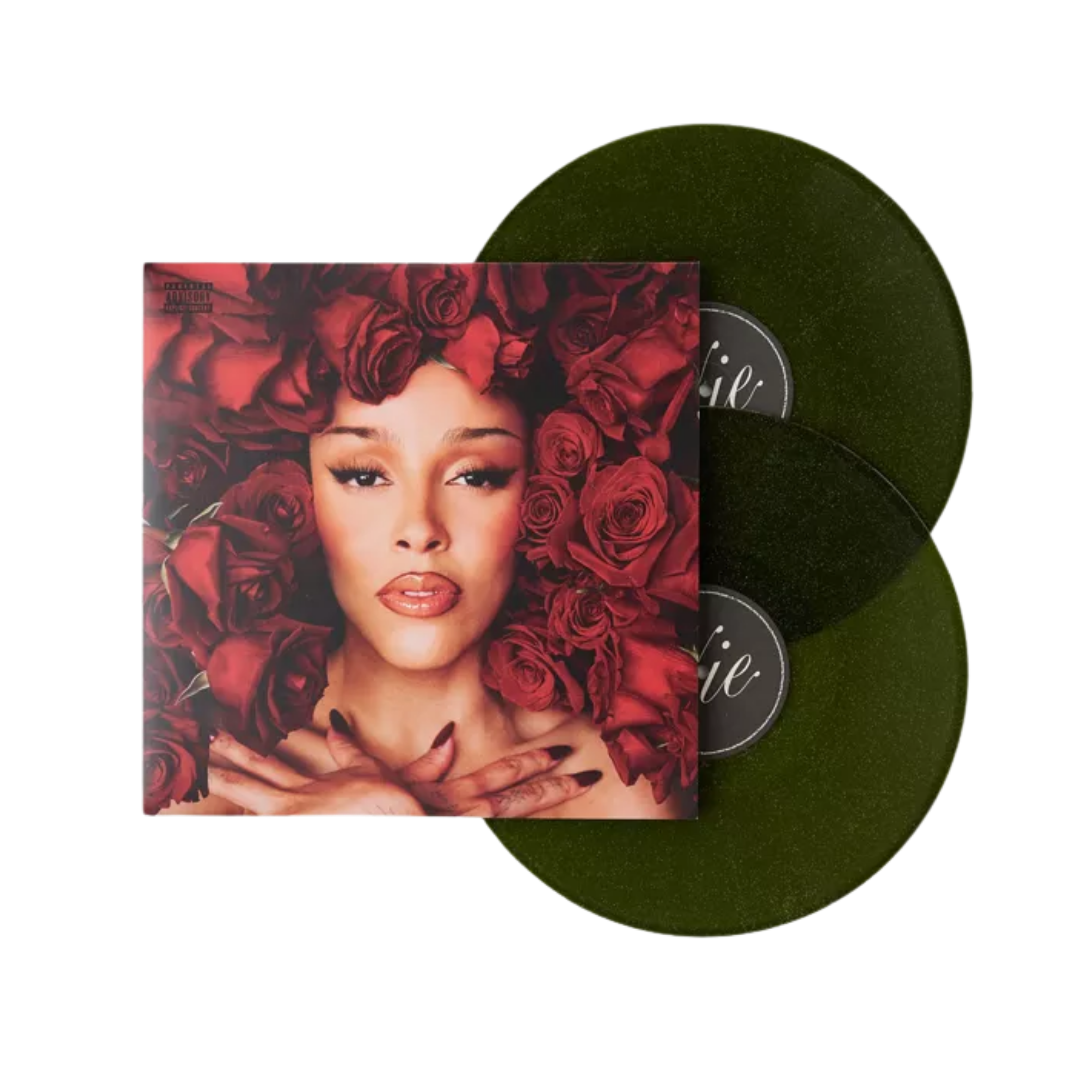 DOJA CAT - Vie [ Translucent Forest Green Glitter]