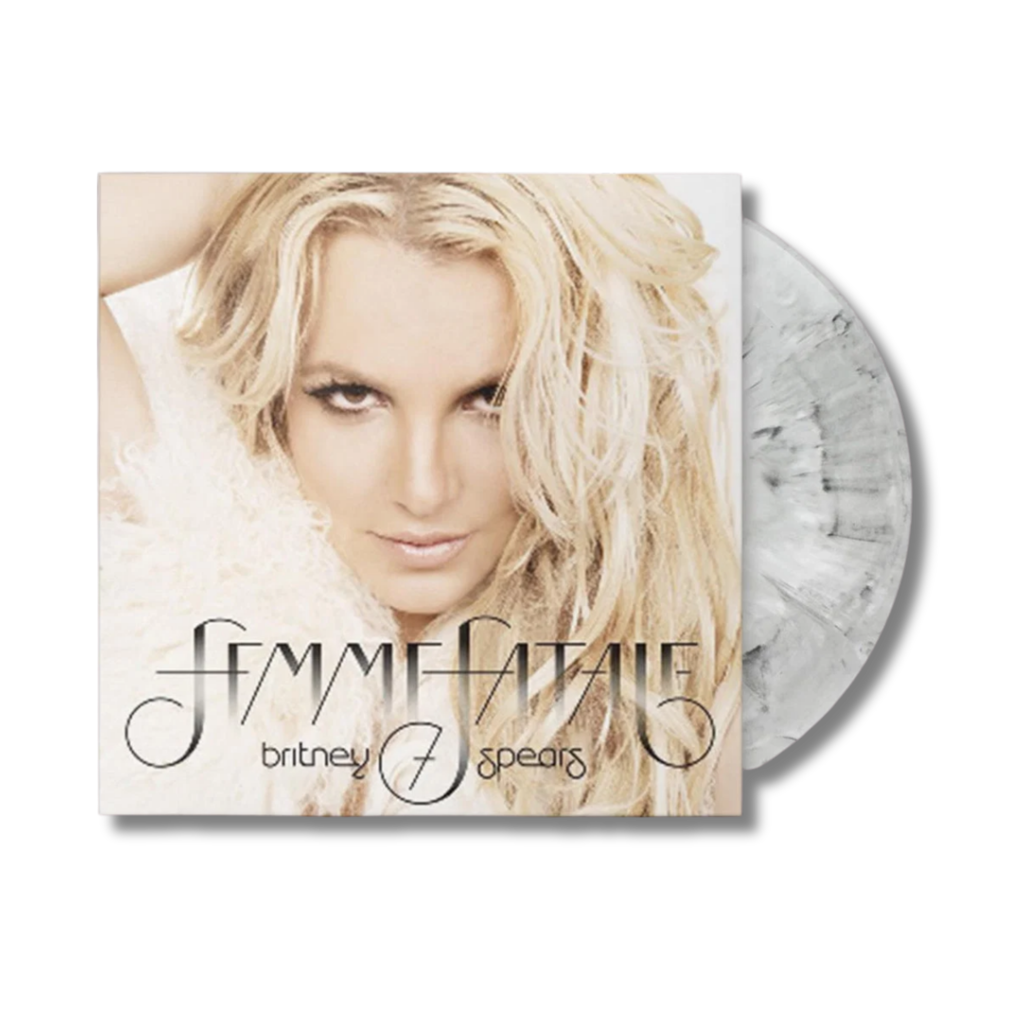 BRITNEY SPEARS - Femme Fatale [Black/White Marbled]