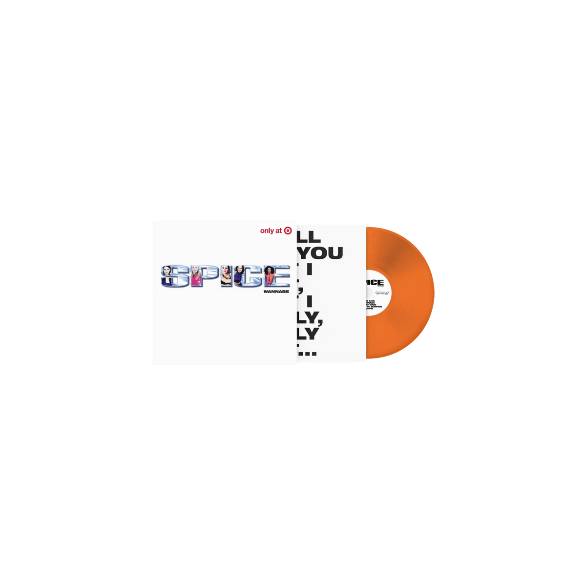 Spice Girls Tiny Vinyl Edition - Wannabe/Bumper To Bumper [Target Exclusive, vinyl 4 inch]