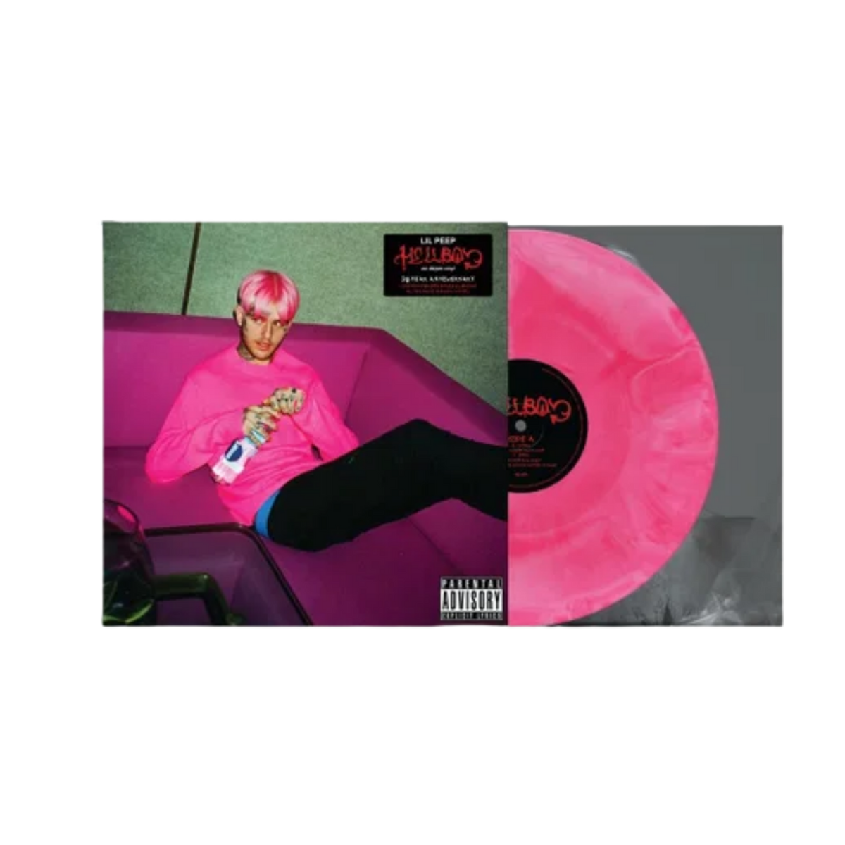 LIL PEEP - Hellboy [10th Anniversary Pink Smoke Vinyl]