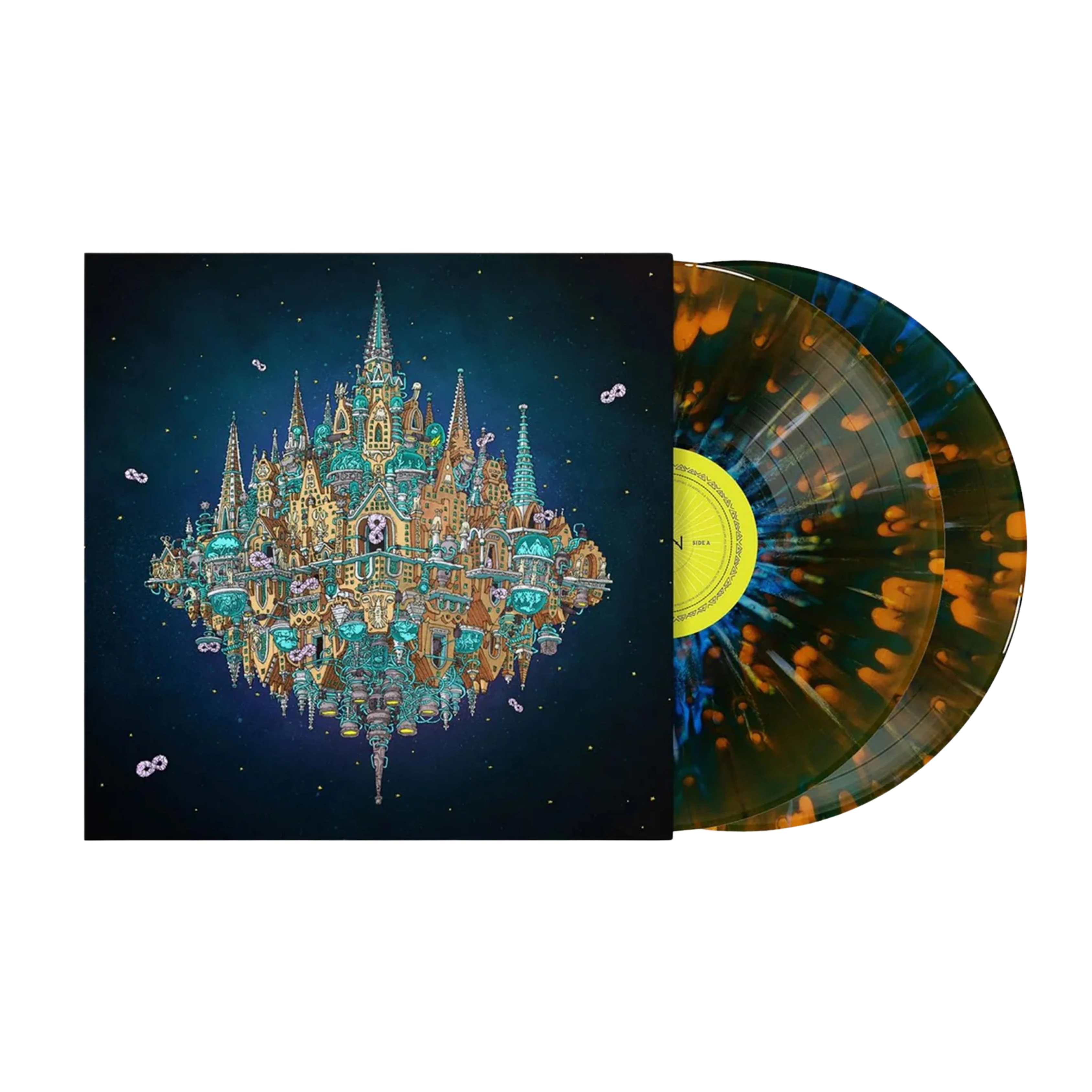 DANCE GAVIN DANCE - Pantheon [Orange & Blue Splatter Vinyl Edition]