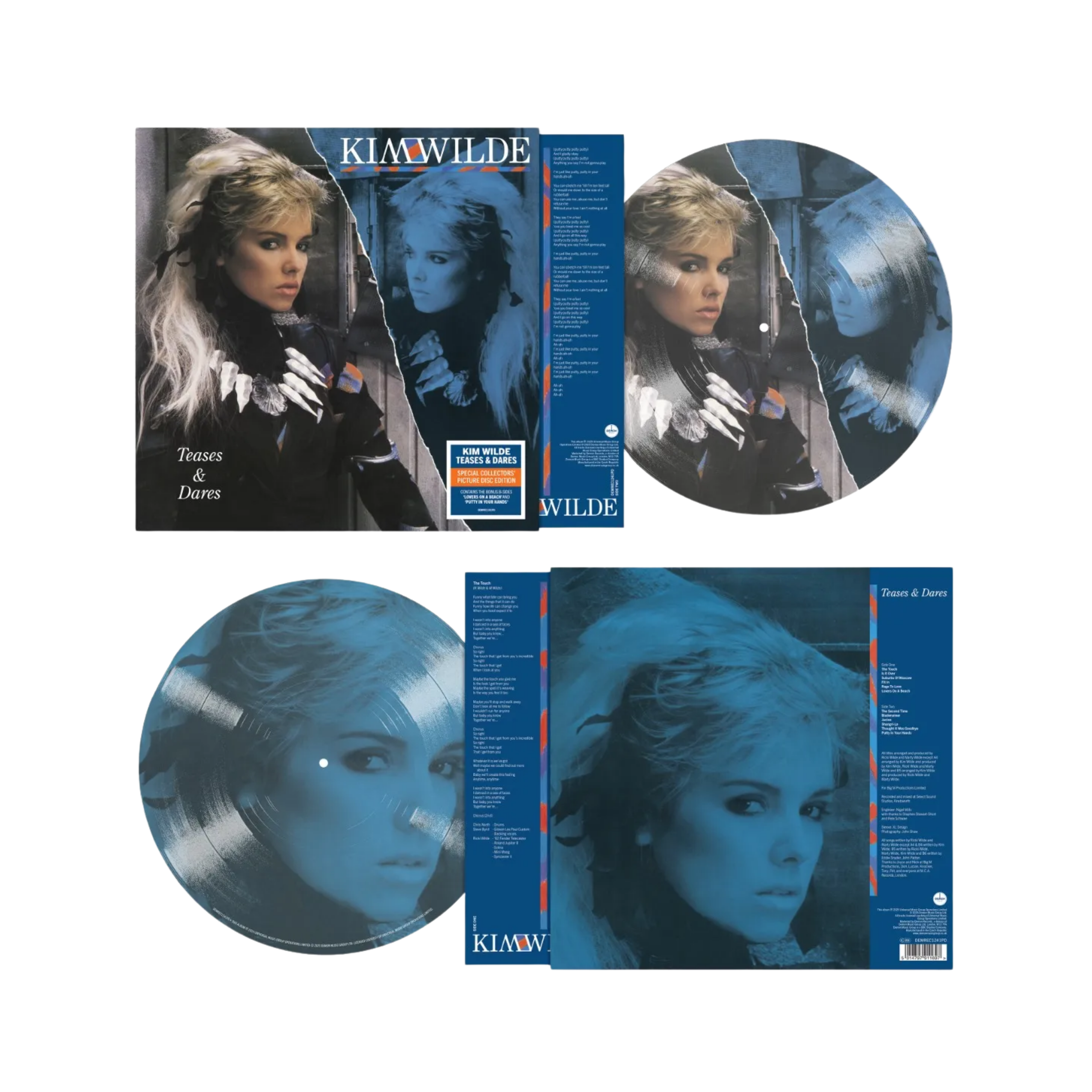 KIM WILDE - Teases & Dares [Picture Disc]