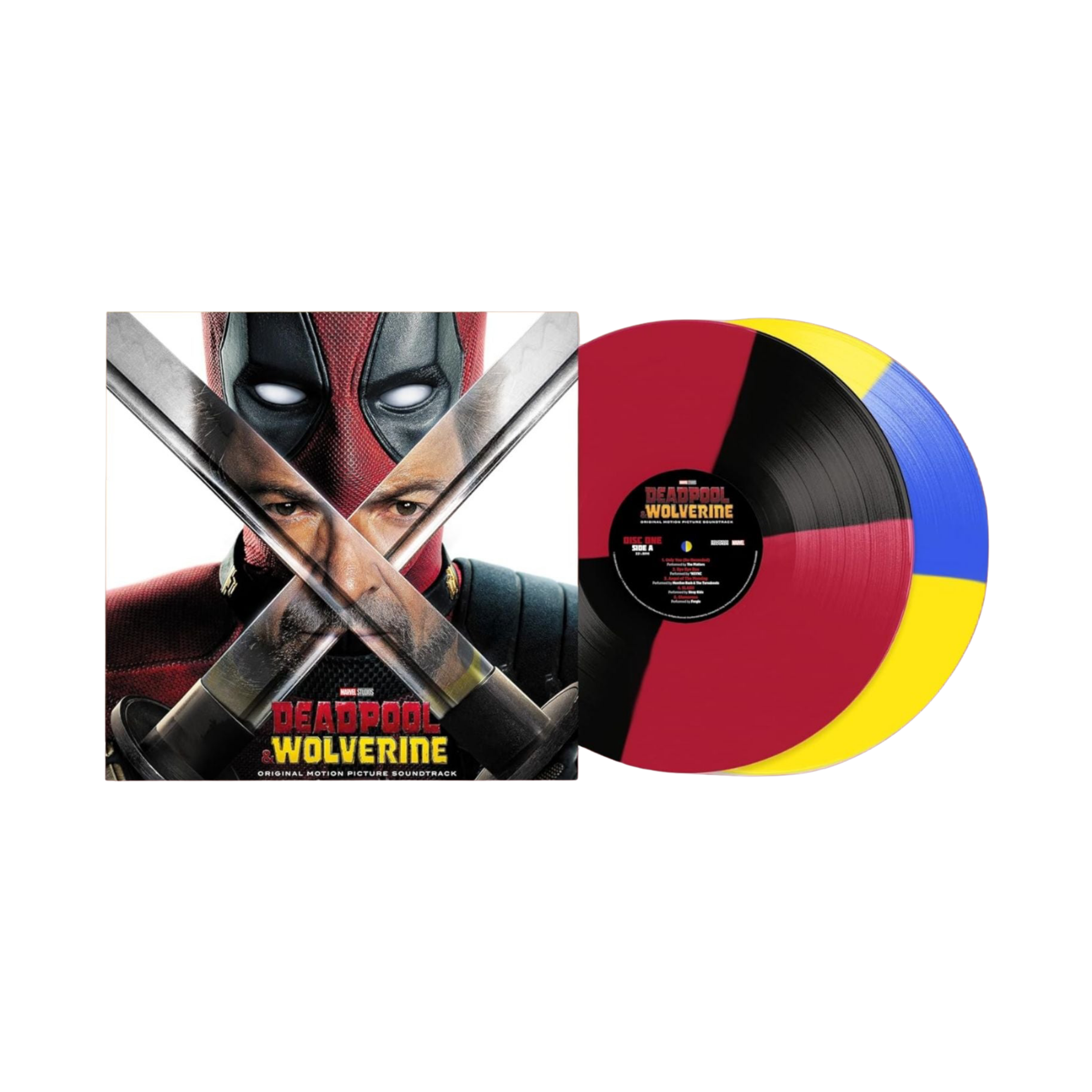 DEADPOOL & WOLVERINE - Deadpool & Wolverine [Limited Split Coloured Vinyl edition]