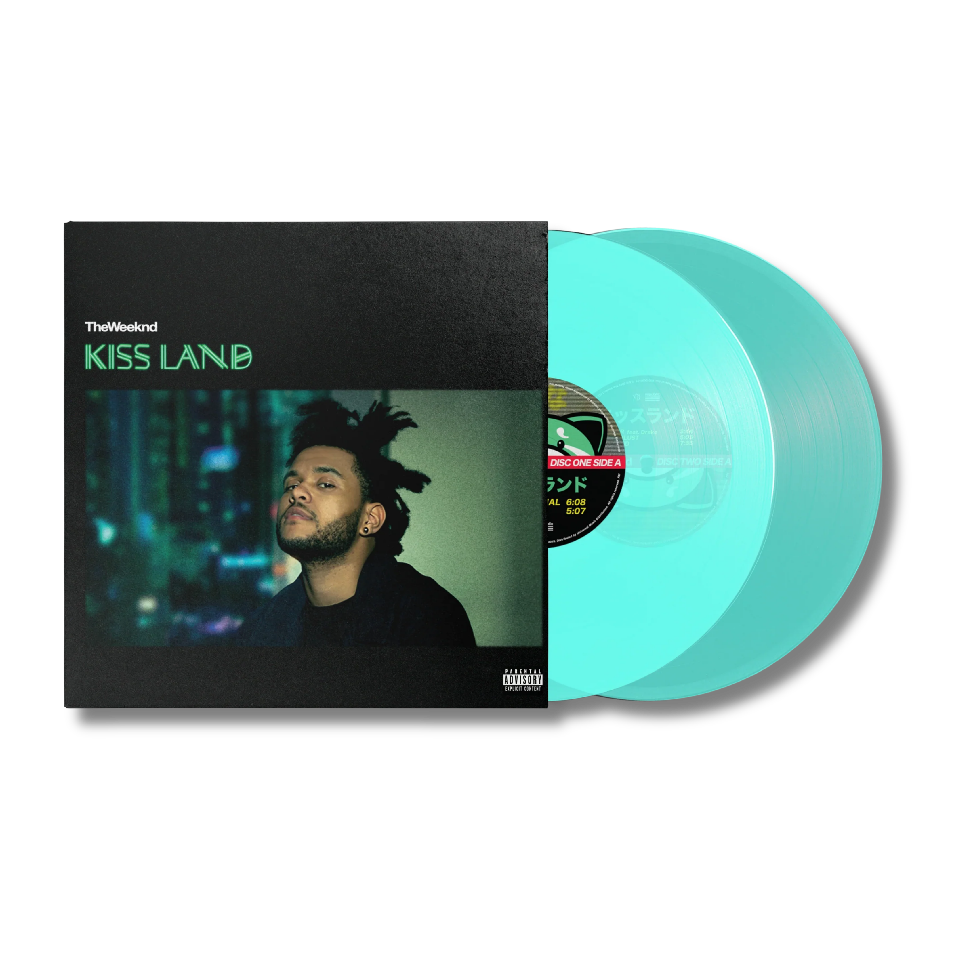 THE WEEKND - KISS LAND [SEA GLASS 2LP]