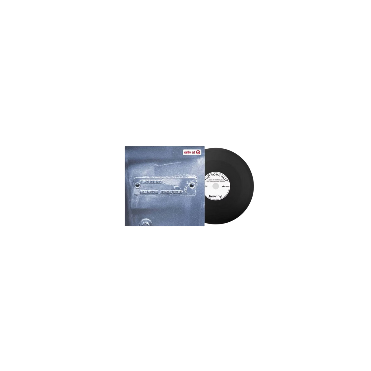 Post Malone Ft Morgan Wallen Tiny Vinyl Edition - I Had Some Help/Losers Ft Jelly Roll [Target Exclusive, vinyl 4 inch]