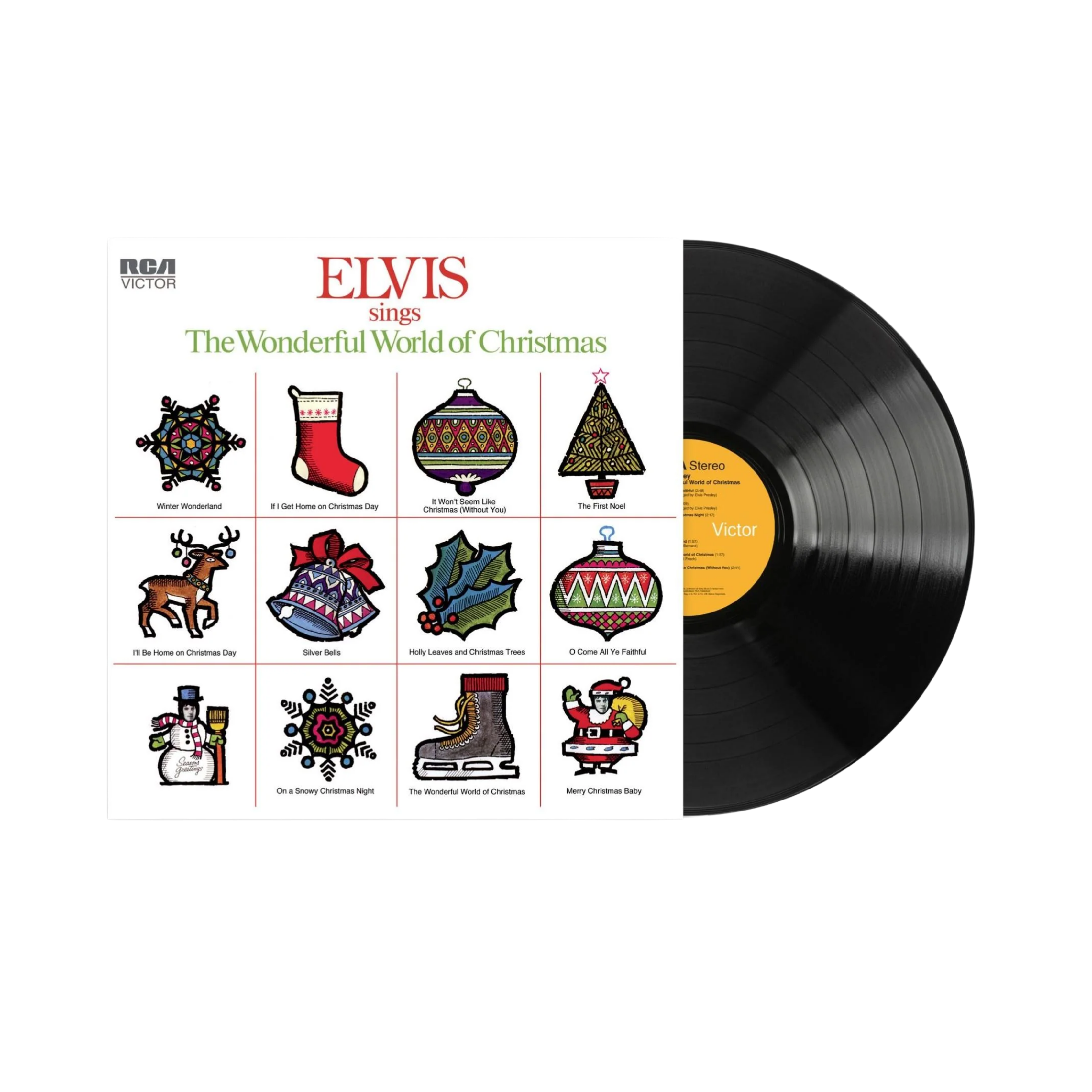 ELVIS PRESLEY - Elvis Sings The Wonderful World Of Christmas