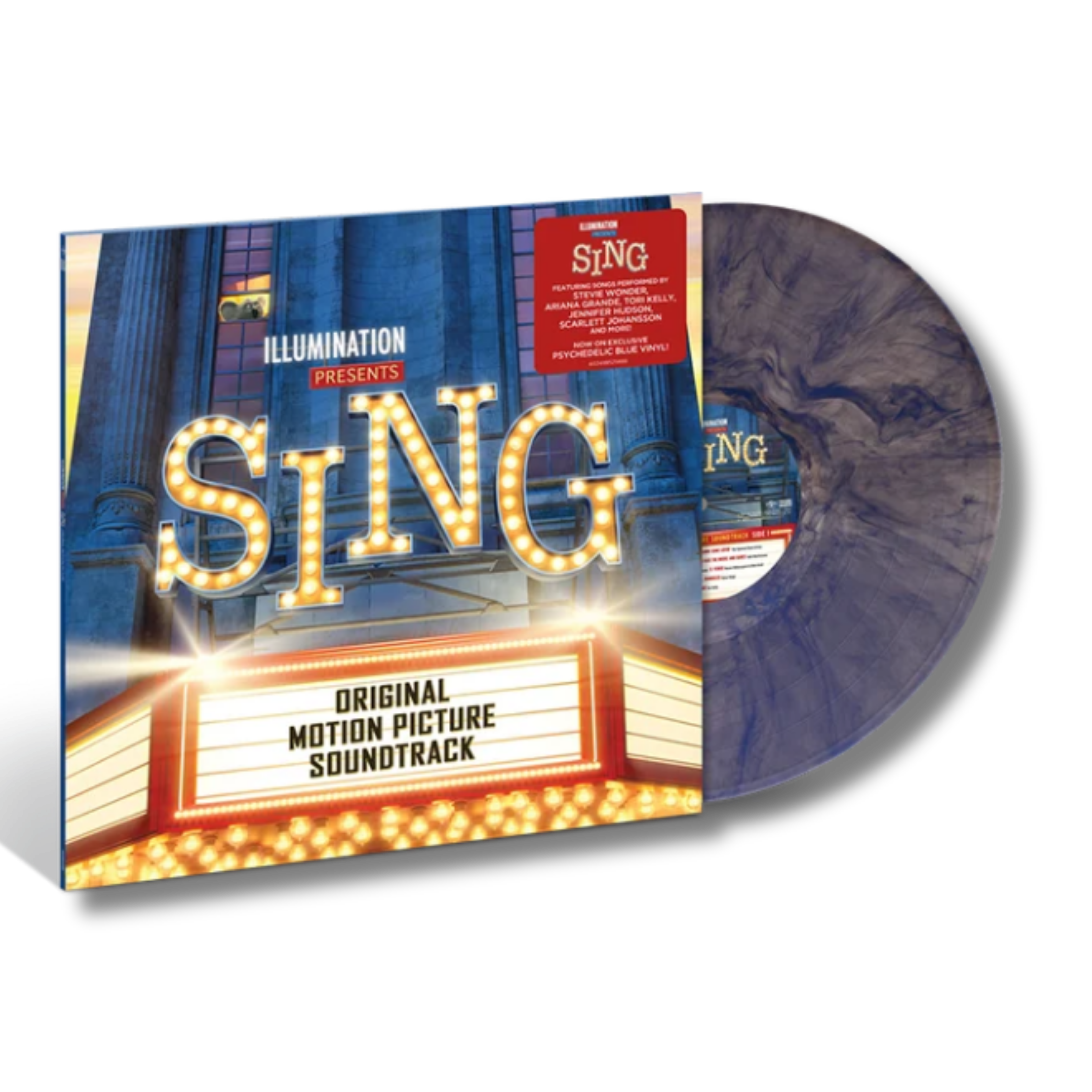 Sing (Original Soundtrack) (Psychedelic Blue Marble) LP