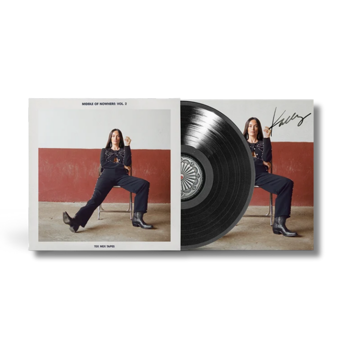 KACEY MUSGRAVE - MIDDLE OF NOWHERE VOL. 2: [TEX MEX TAPES – CLASSIC BLACK SIGNED VINYL]