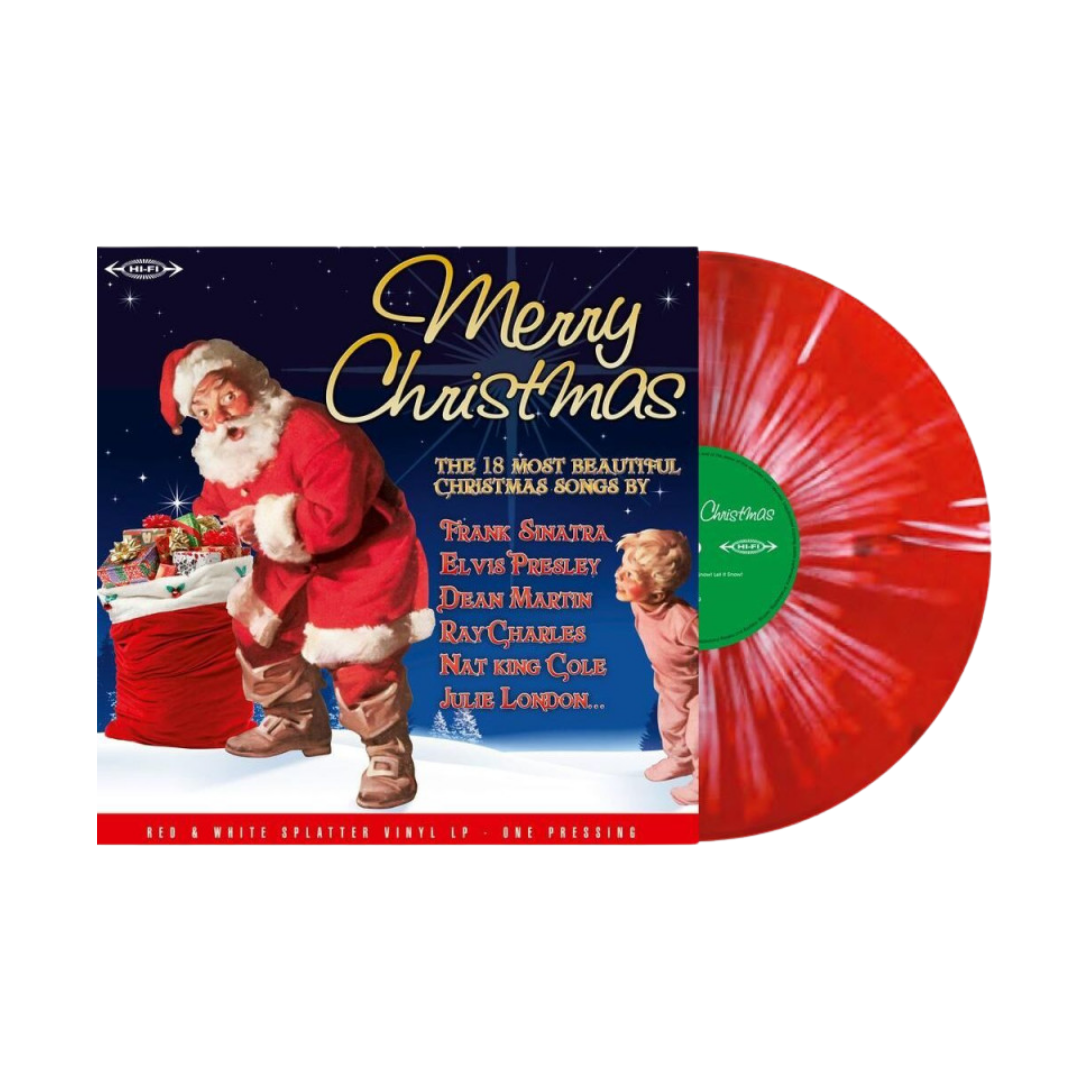 Merry Christmas [Red / White Splatter Vinyl]