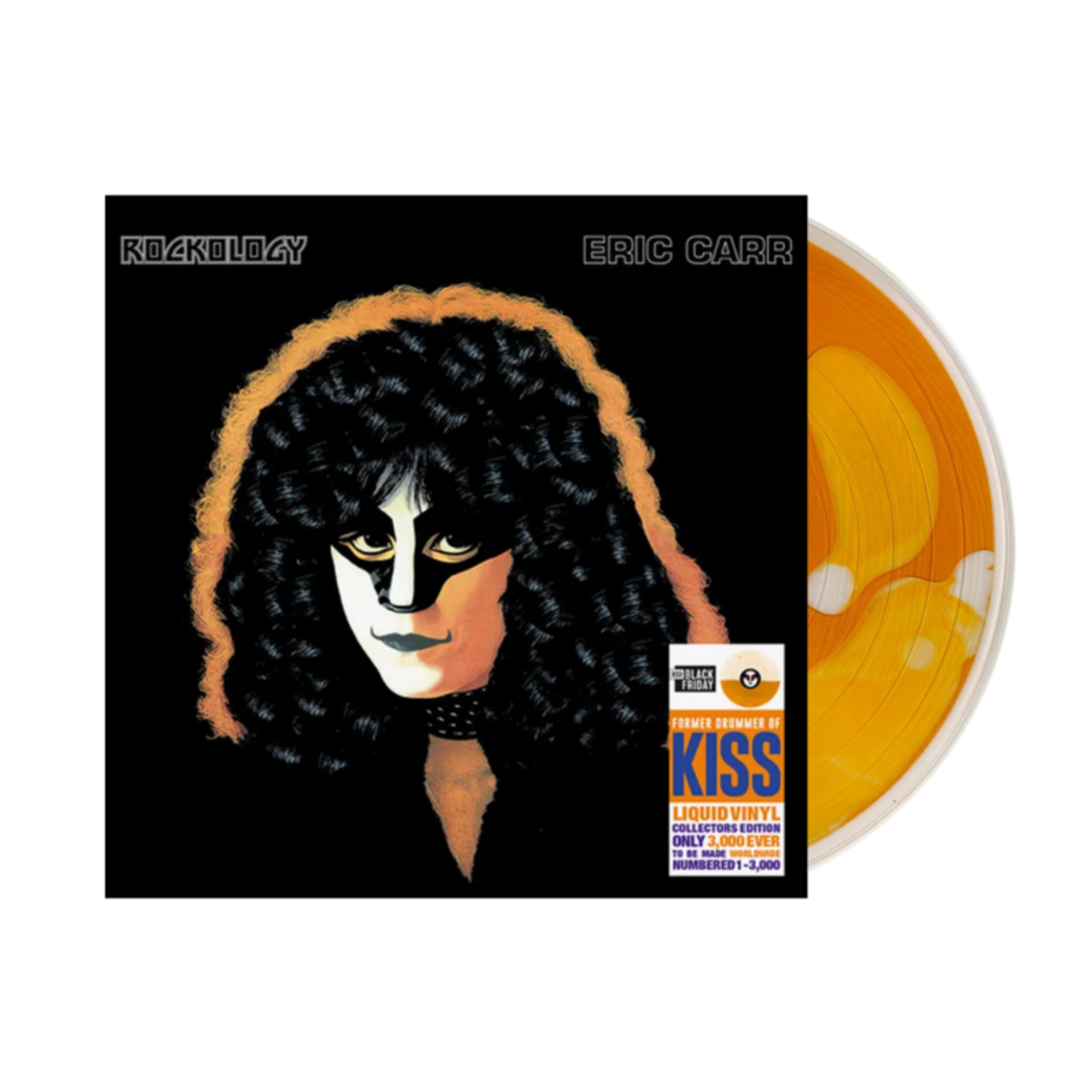 ERIC CARR - Rockology [RSD Black Friday 2025 Liquid Gold/Orange edition]