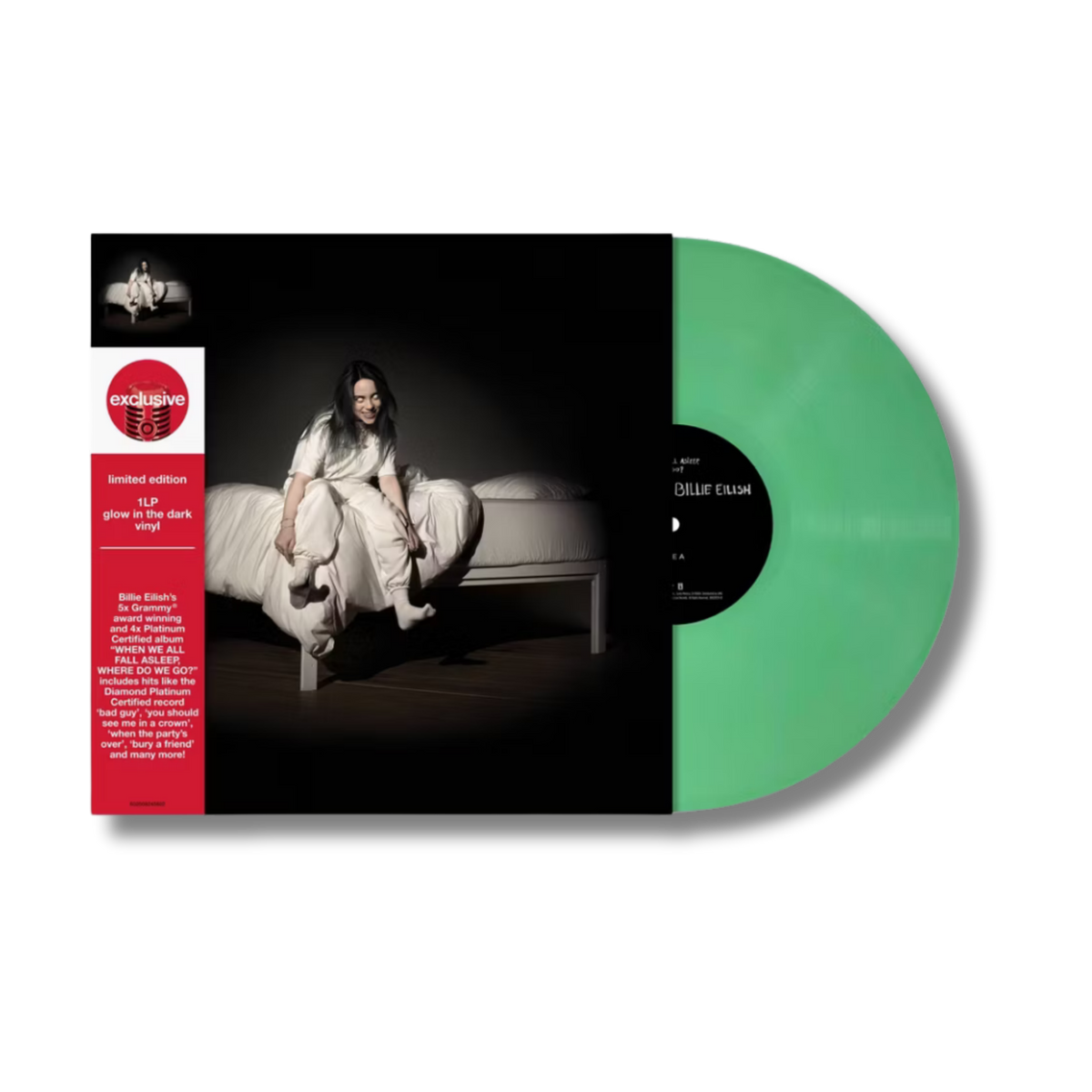 Billie Eilish - WHEN WE ALL FALL ASLEEP, WHERE DO WE GO? (Target Exclusive, Glow in the Dark Vinyl)