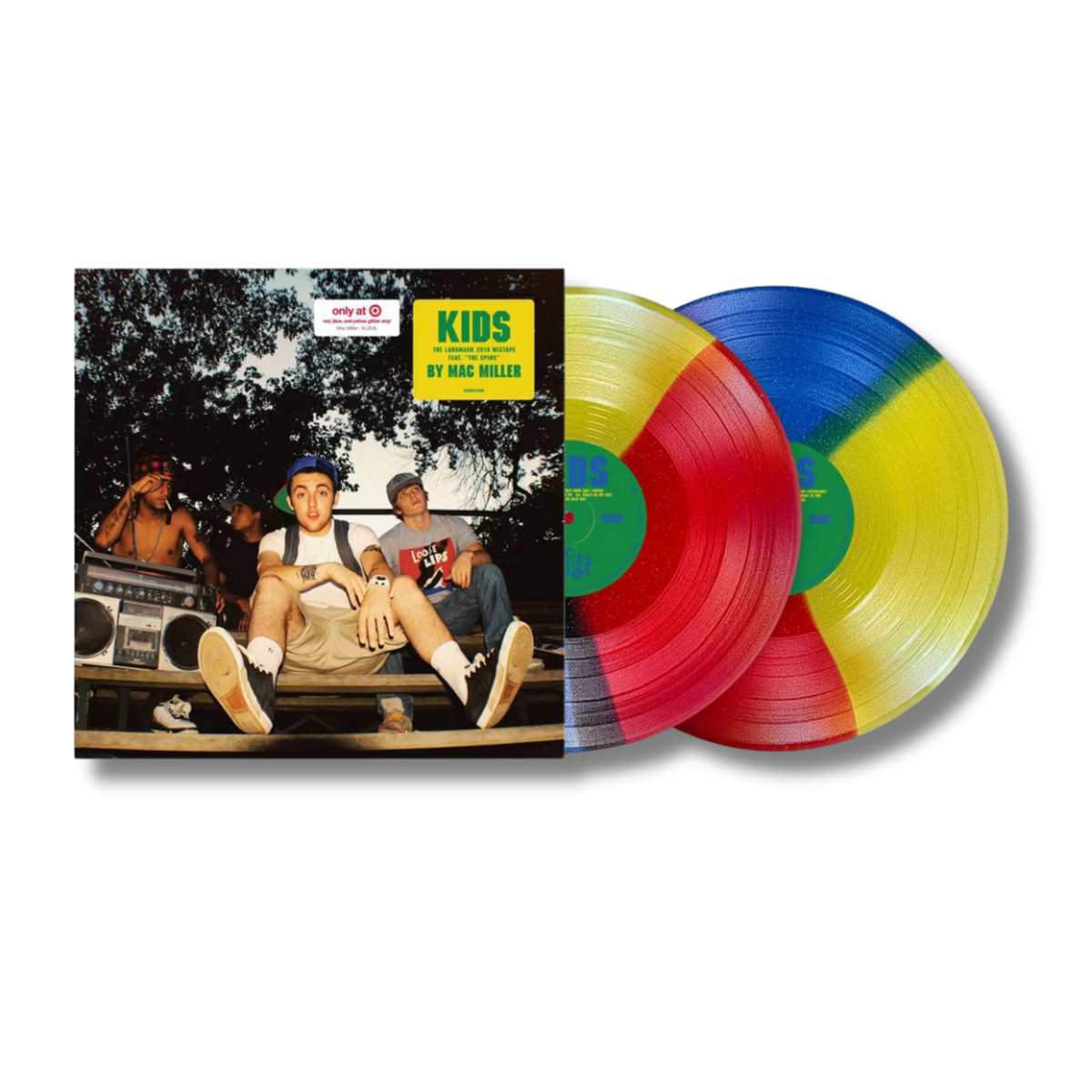 Mac Miller - KIDS Limited Edition Red, Blue and Yellow Glitter [Target Exclusive Vinyl]