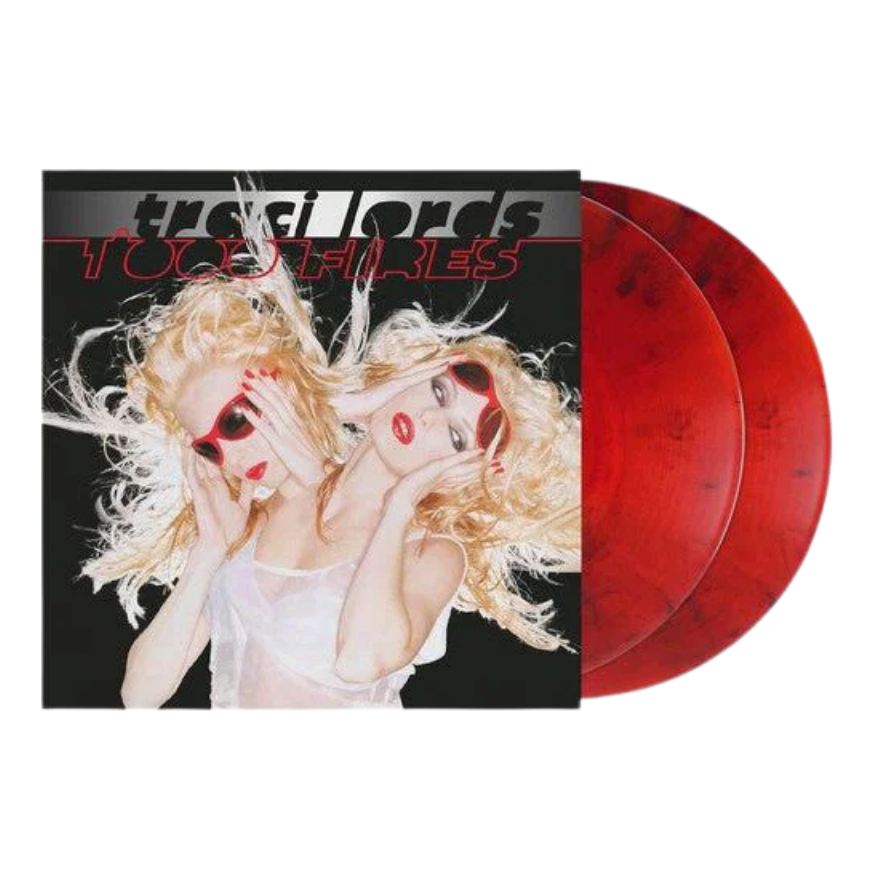 TRACI LORDS - 1000 Fires [Red Smoke Vinyl edition]