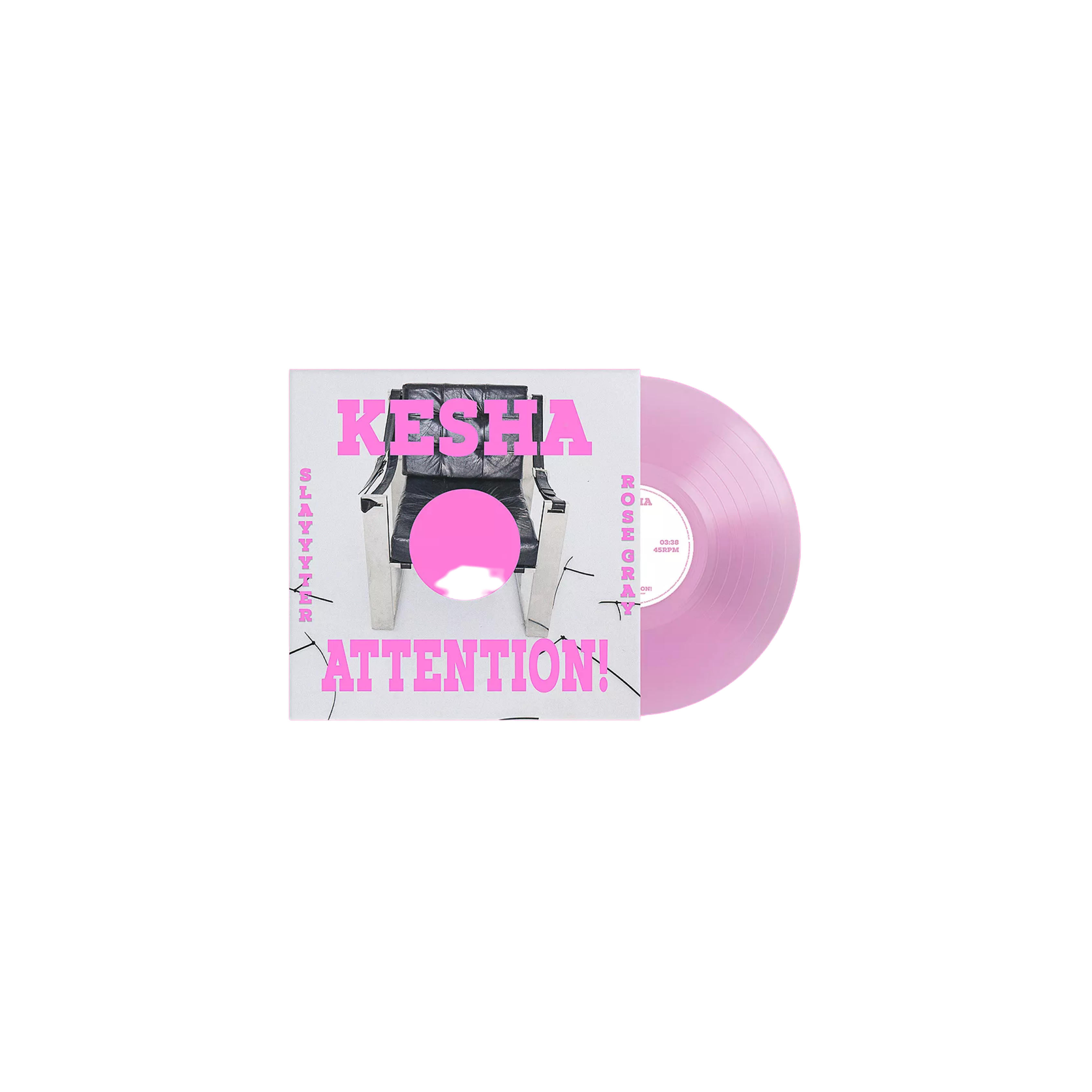 Kesha - ATTENTION! / Red Flag [7-Inch Single Limited to 2000 Copies]