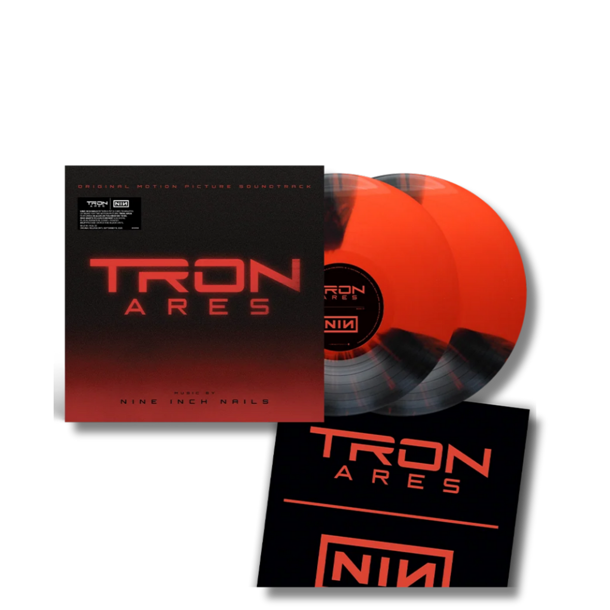NINE INCH NAILS - Tron Ares [Red and Black Vinyl]
