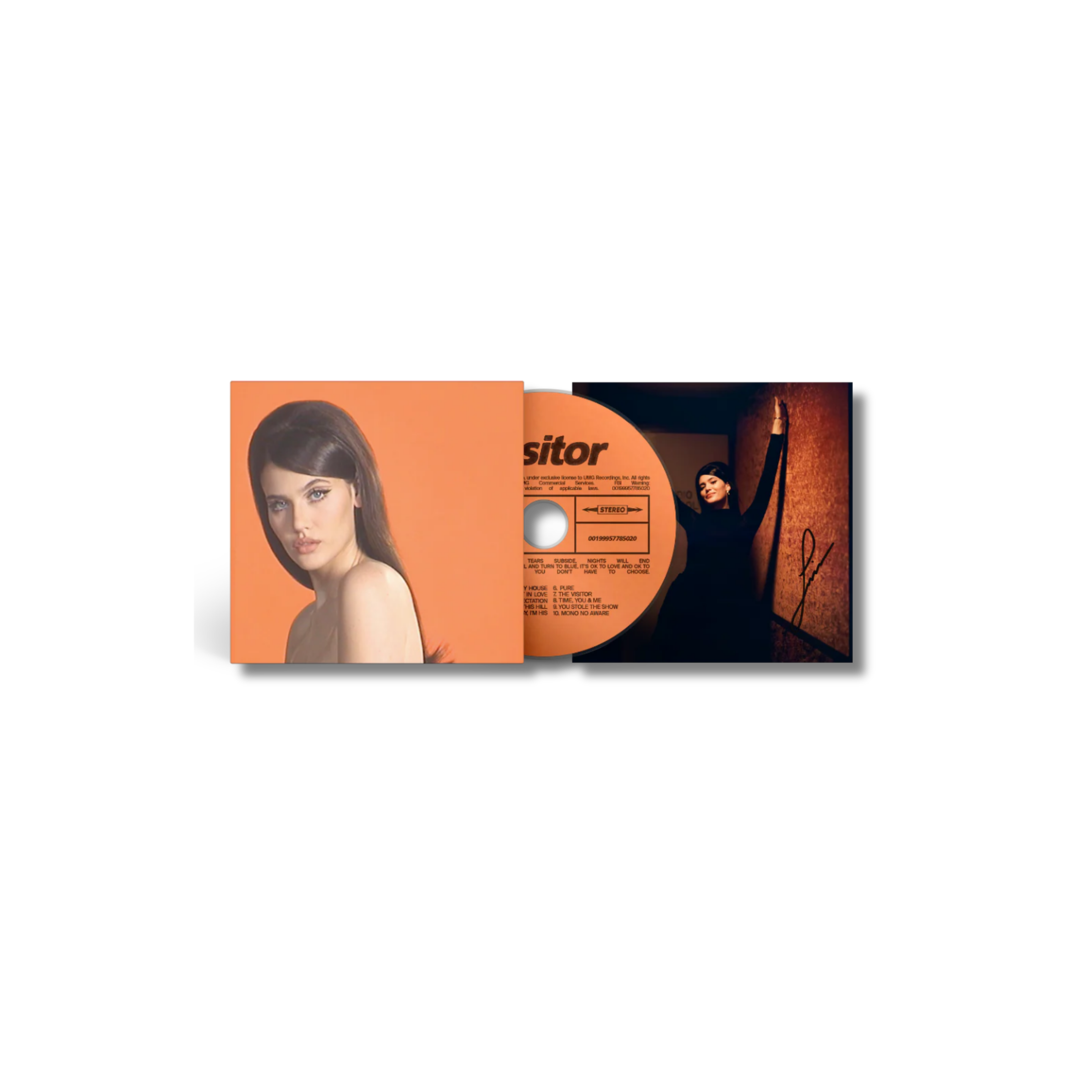 SIENNA SPIRO - Visitor [Signed Alt Insert CD] US IMPORT