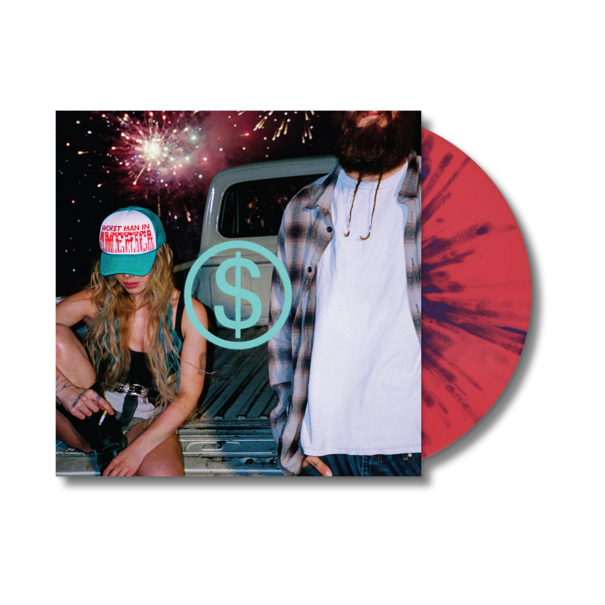 SLAYYYTER - WOR$T MAN IN AMERICA [FIREWORKS SPLATTER VINYL] US IMPORT
