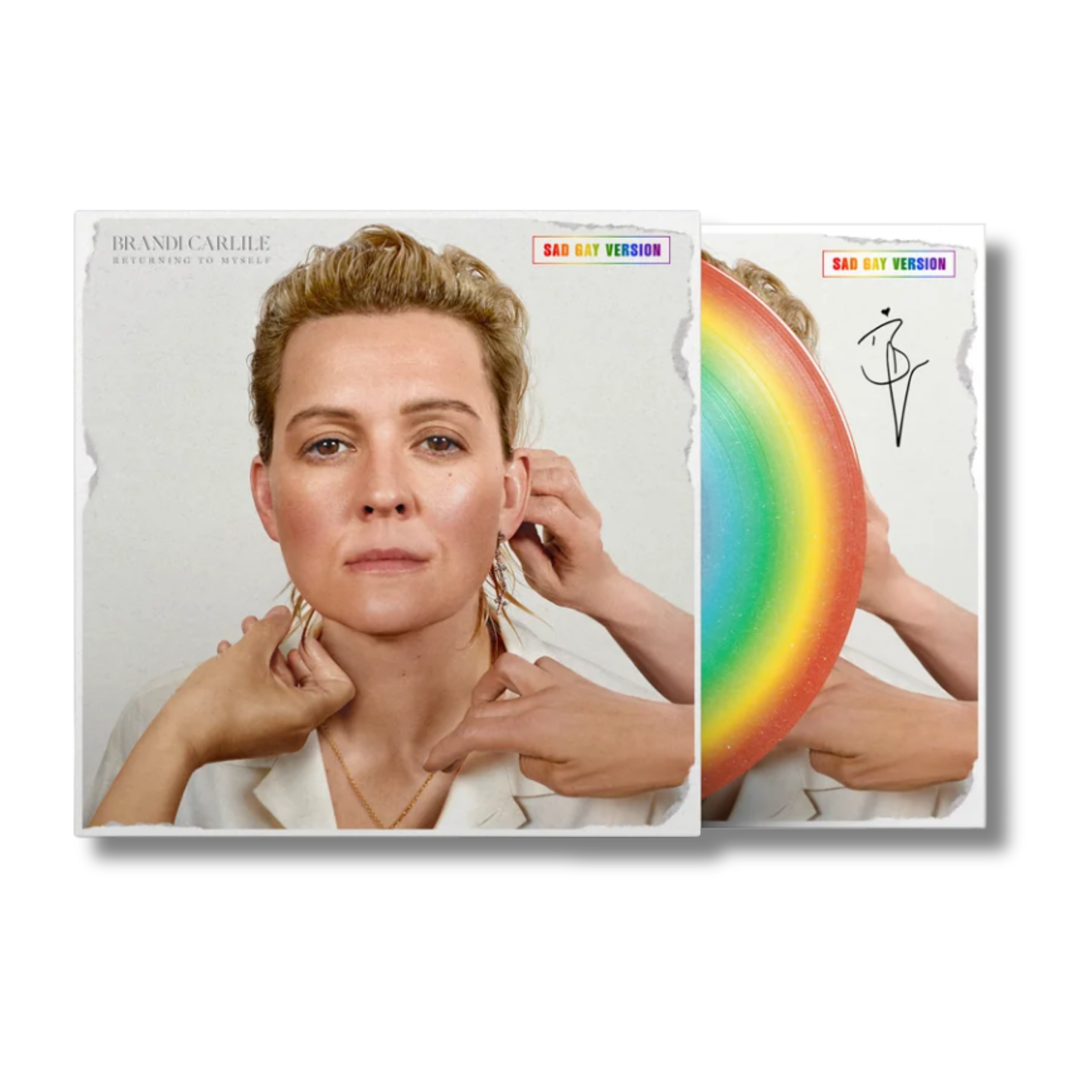 BRANDI CARLILE - Returning To Myself [Sad Gay Version] - SIGNED VINYL US IMPORT