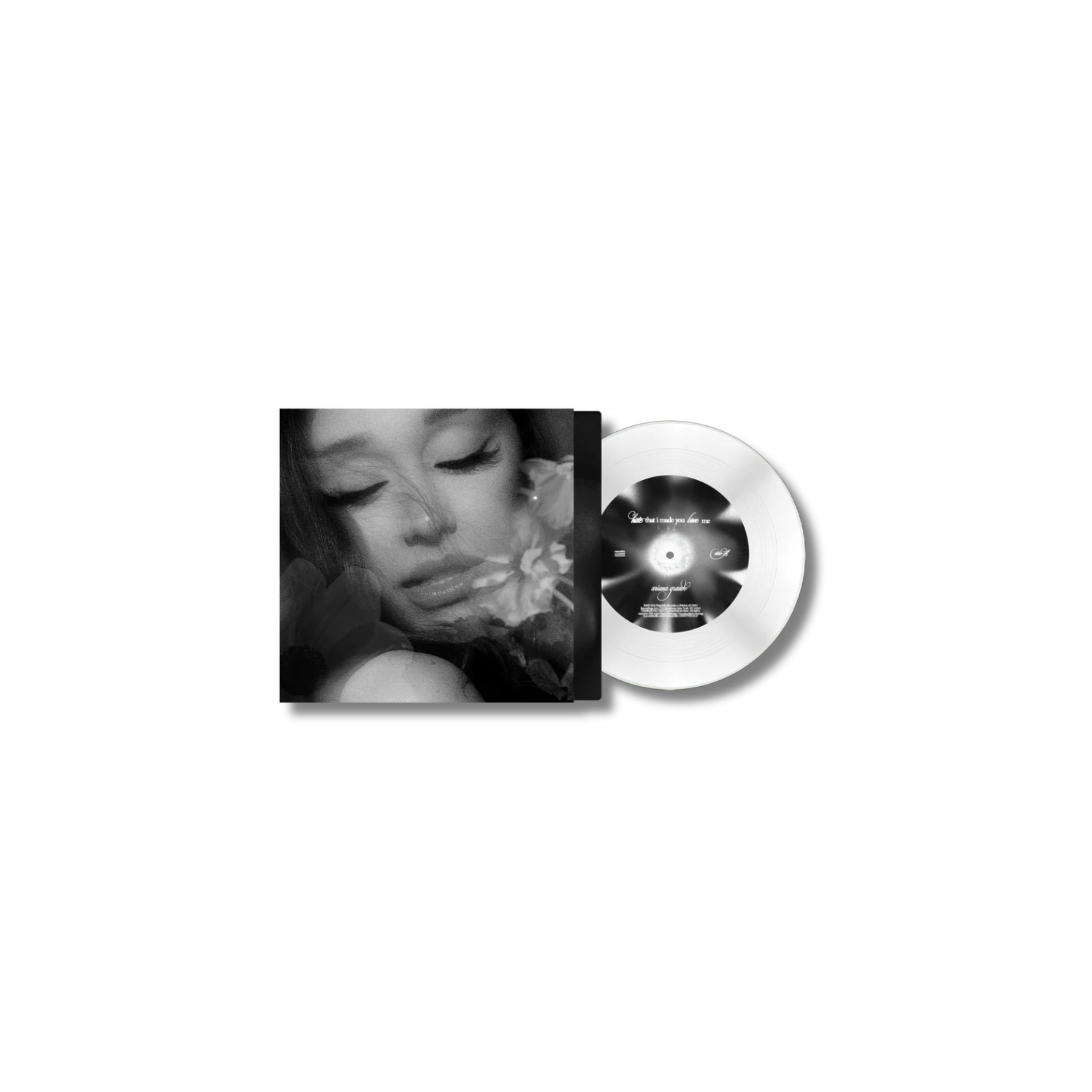 ARIANA GRANDE - hate that i made you love me [dandelion white 7"] US IMPORT