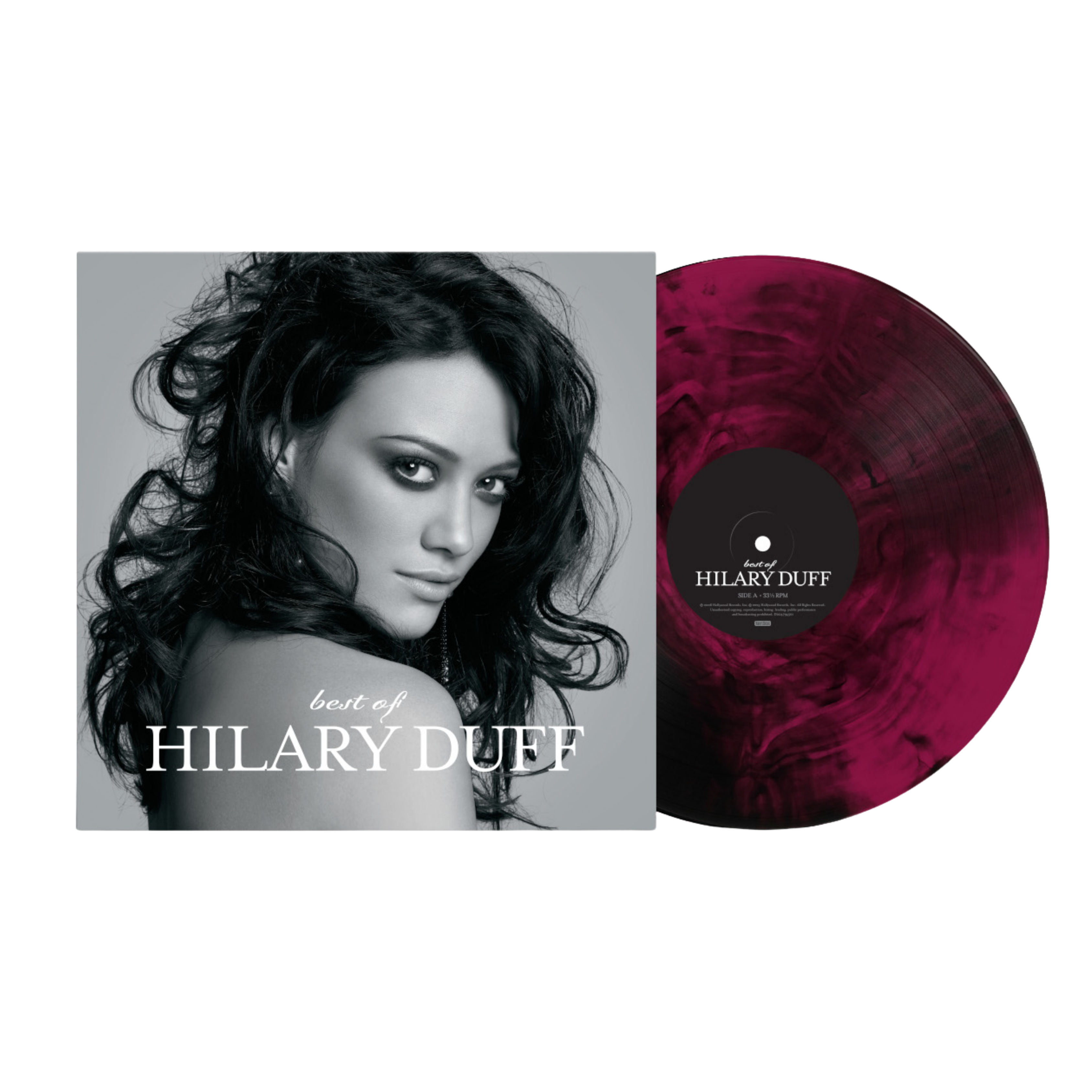 HILARY DUFF - Best of Hilary [Purple & Black Swirl US IMPORT]
