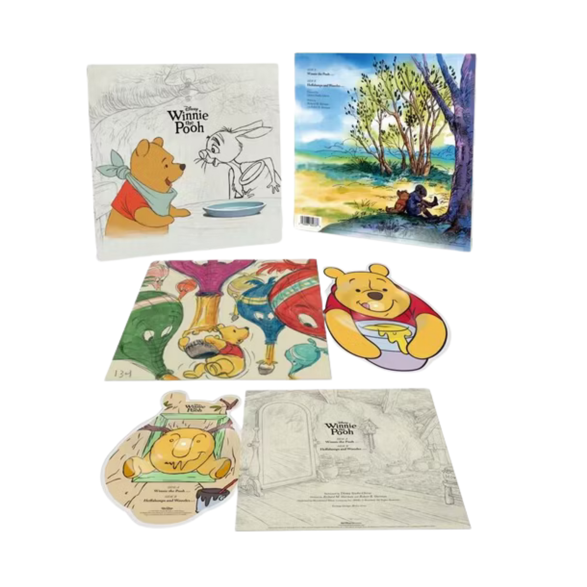 Winnie The Pooh - Winnie the Pooh / Heffalumps and Woozles [Limited Edition Clear Vinyl 10-Inch Vinyl Die-Cut]