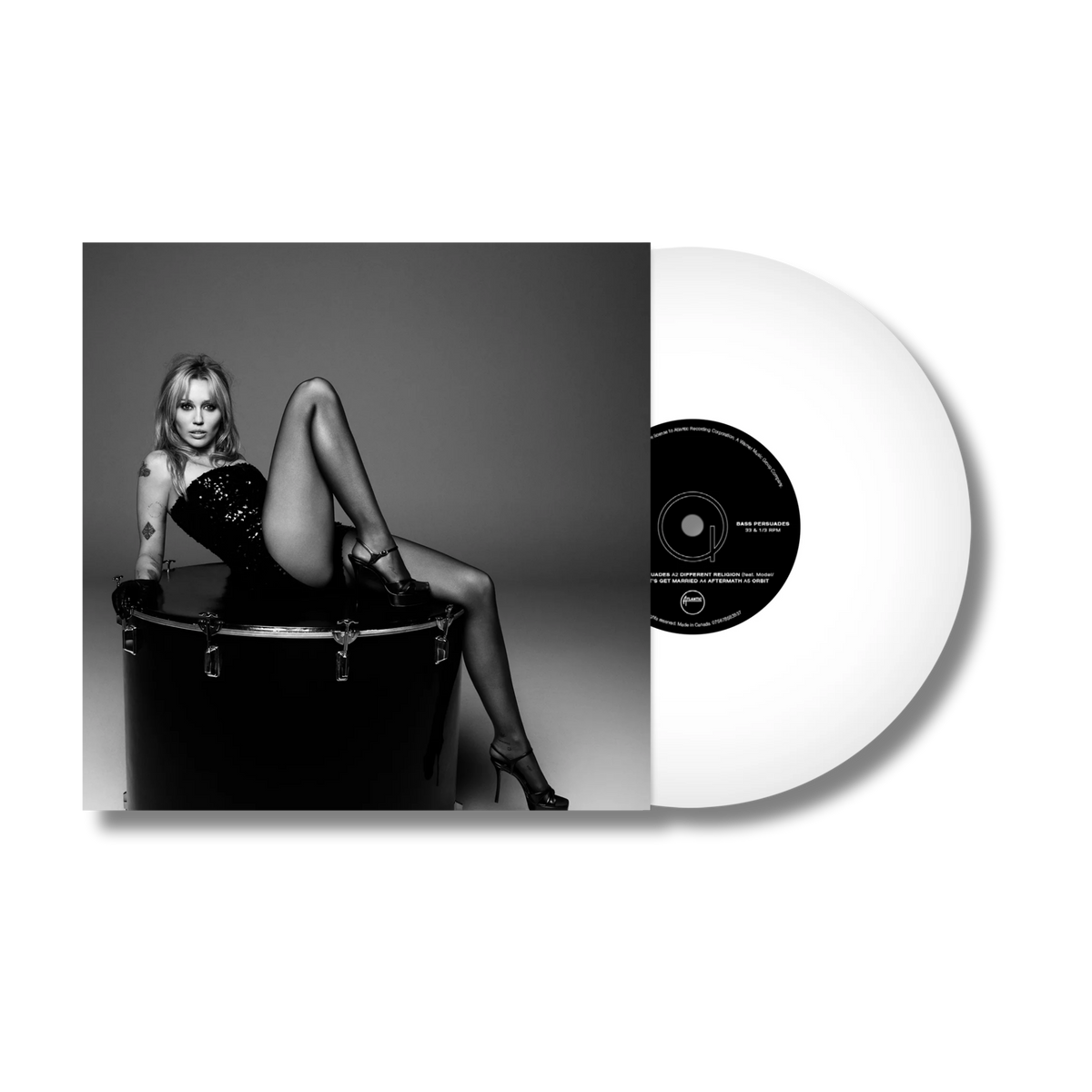MILEY CYRUS - BASS PERSUADES [White LP Store Exclusive]