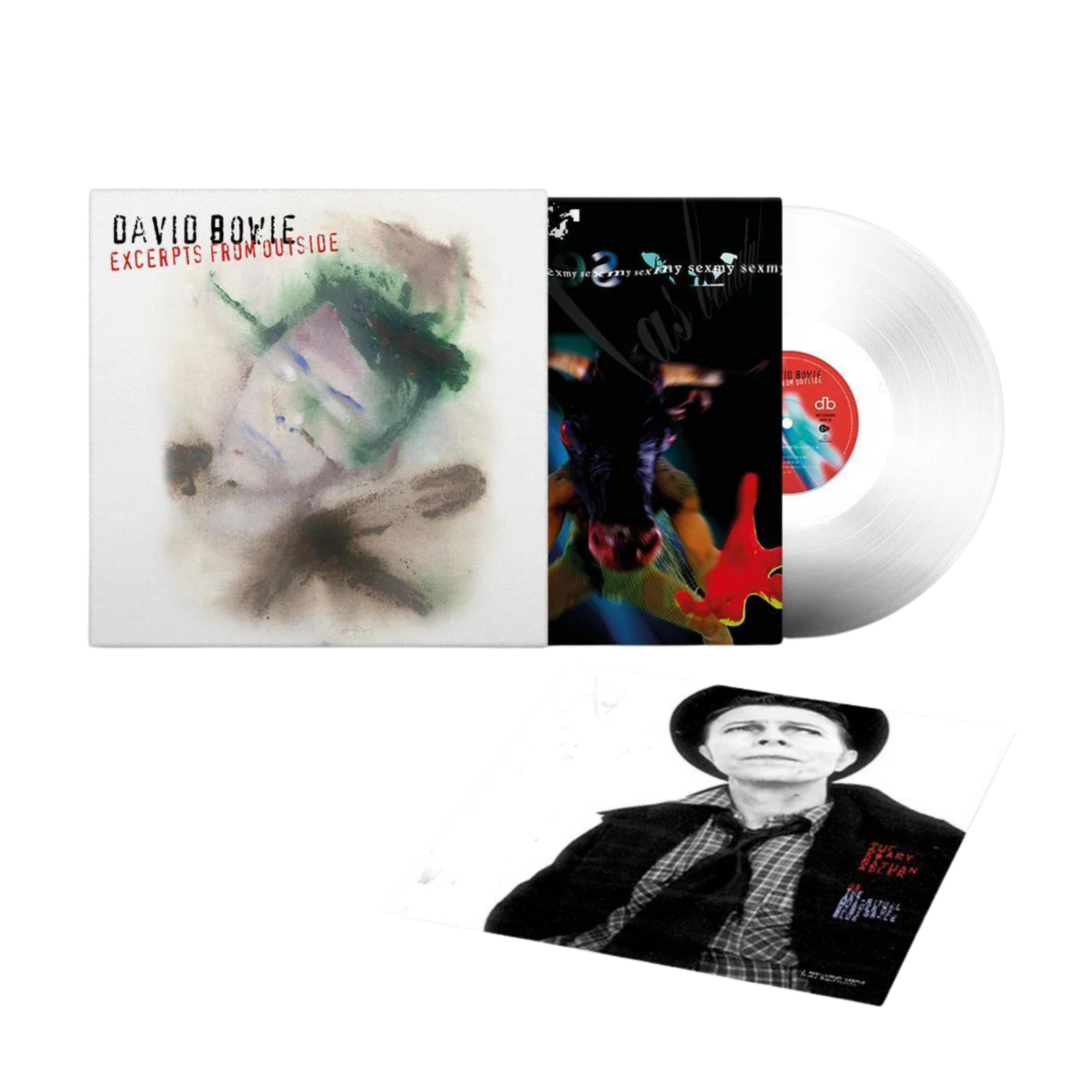 DAVID BOWIE - Excerpts From Outside [RSD 2026 Clear Vinyl edition]