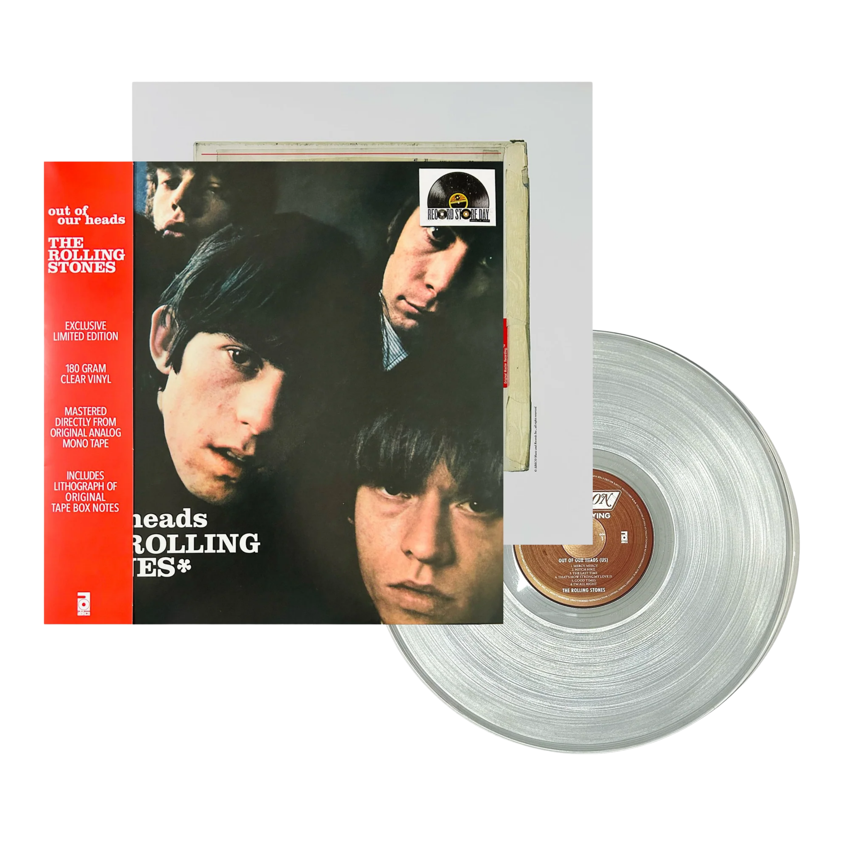 THE ROLLING STONES - Out Of Our Heads [RSD 2025 Clear Vinyl]