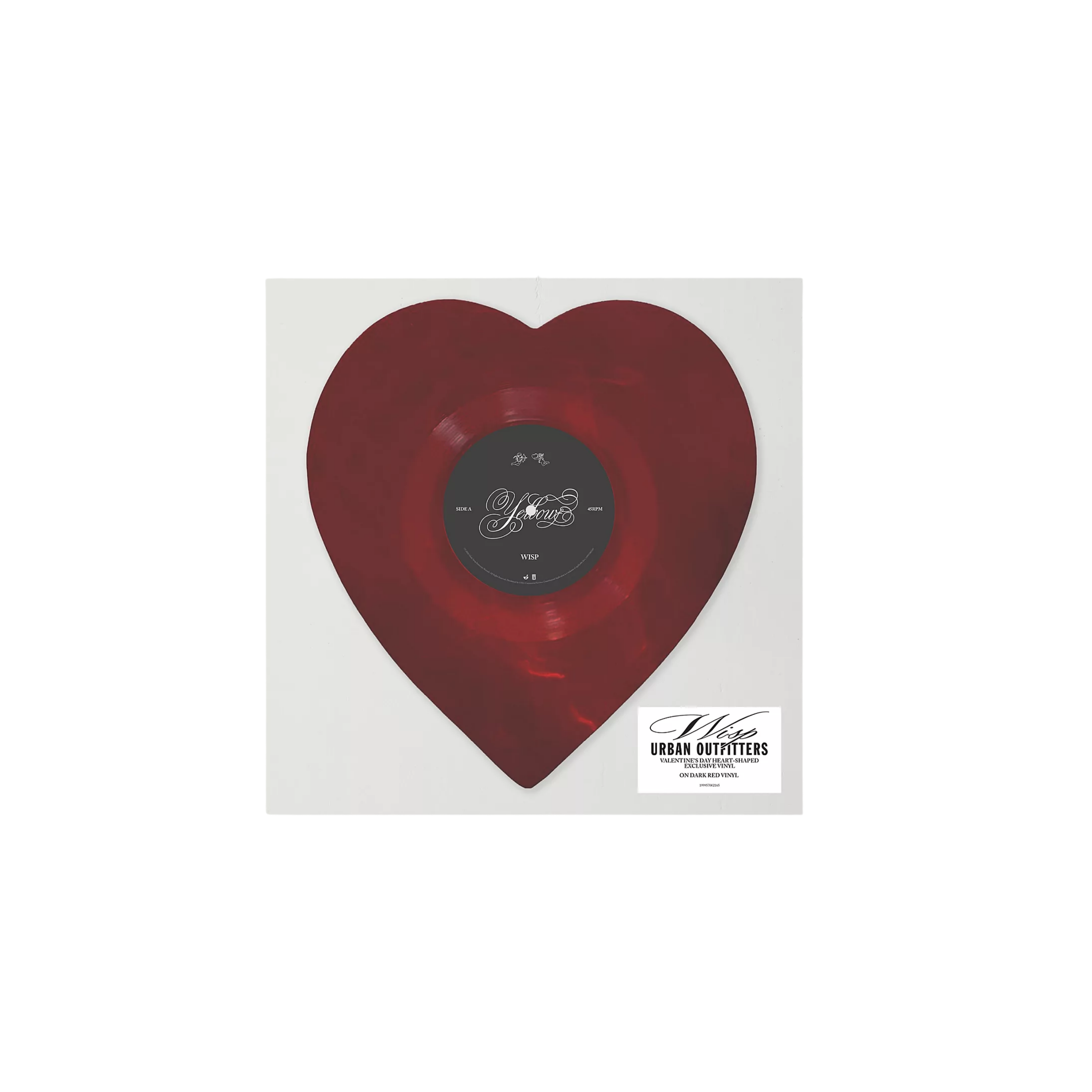 Wisp - Yellow / All i need [Heart Shaped 7" Single] Limited to 1000 Copies