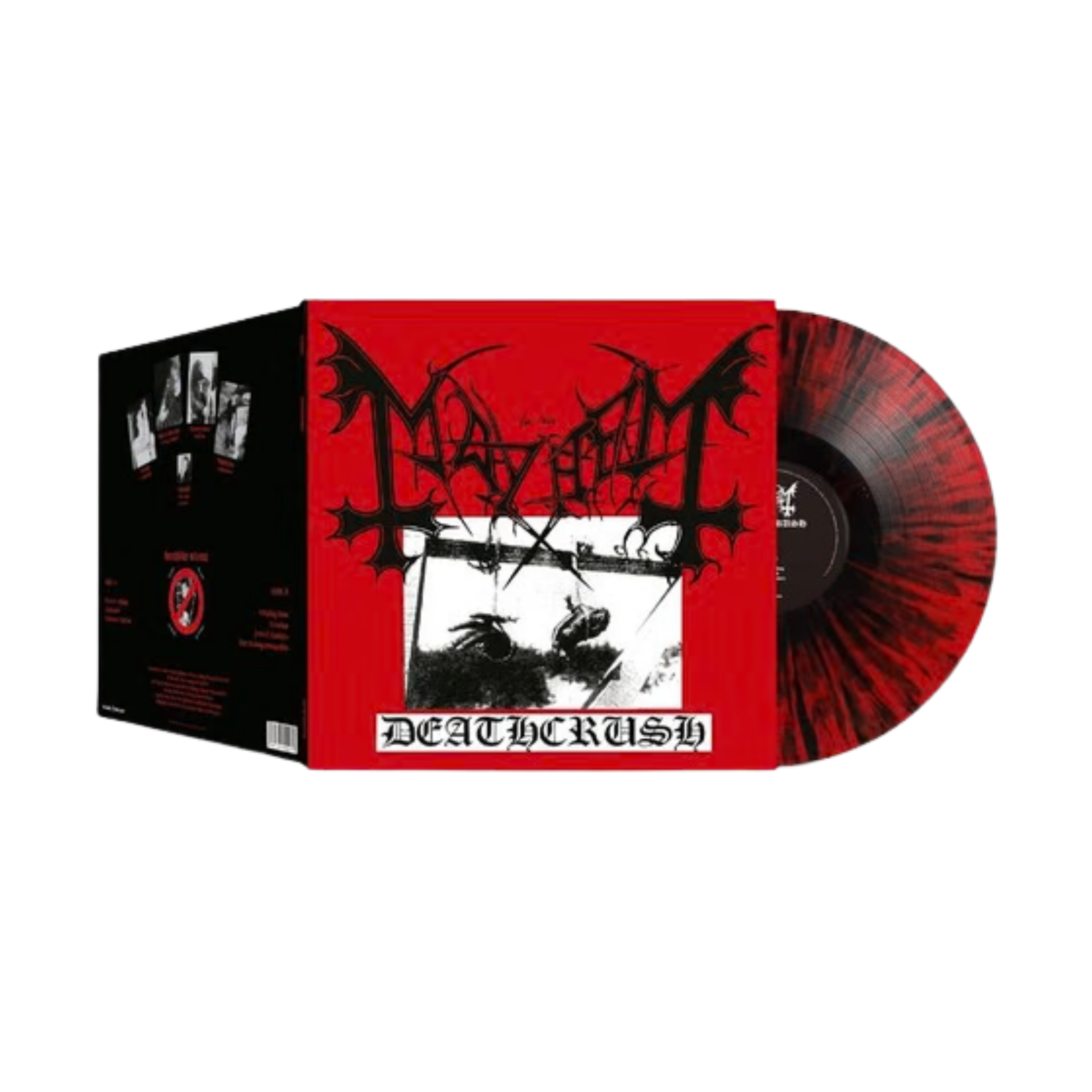 MAYHEM - Deathcrush [Red / Black Splatter Vinyl Edition]