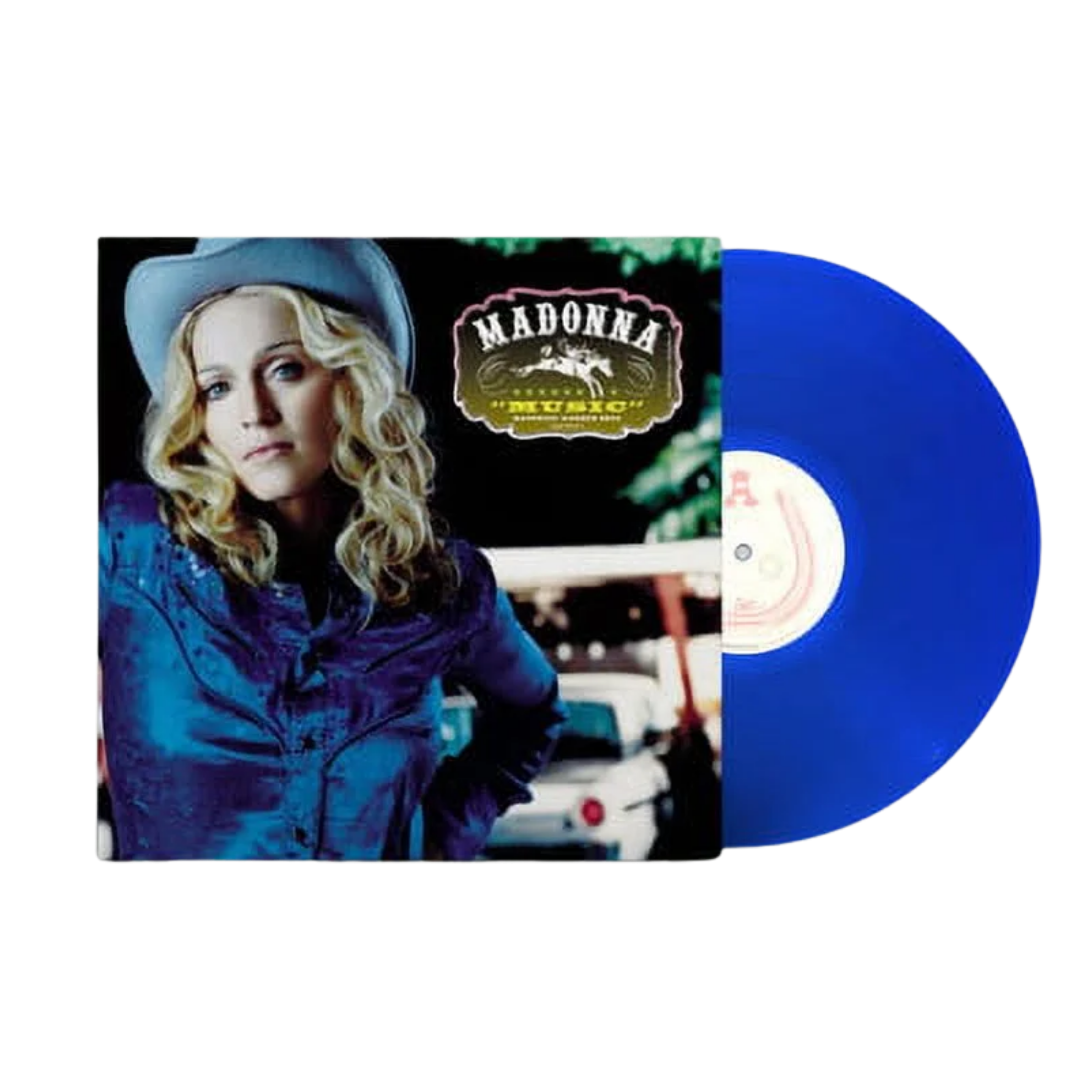 MADONNA - Music [Blue Vinyl Repress Edition]
