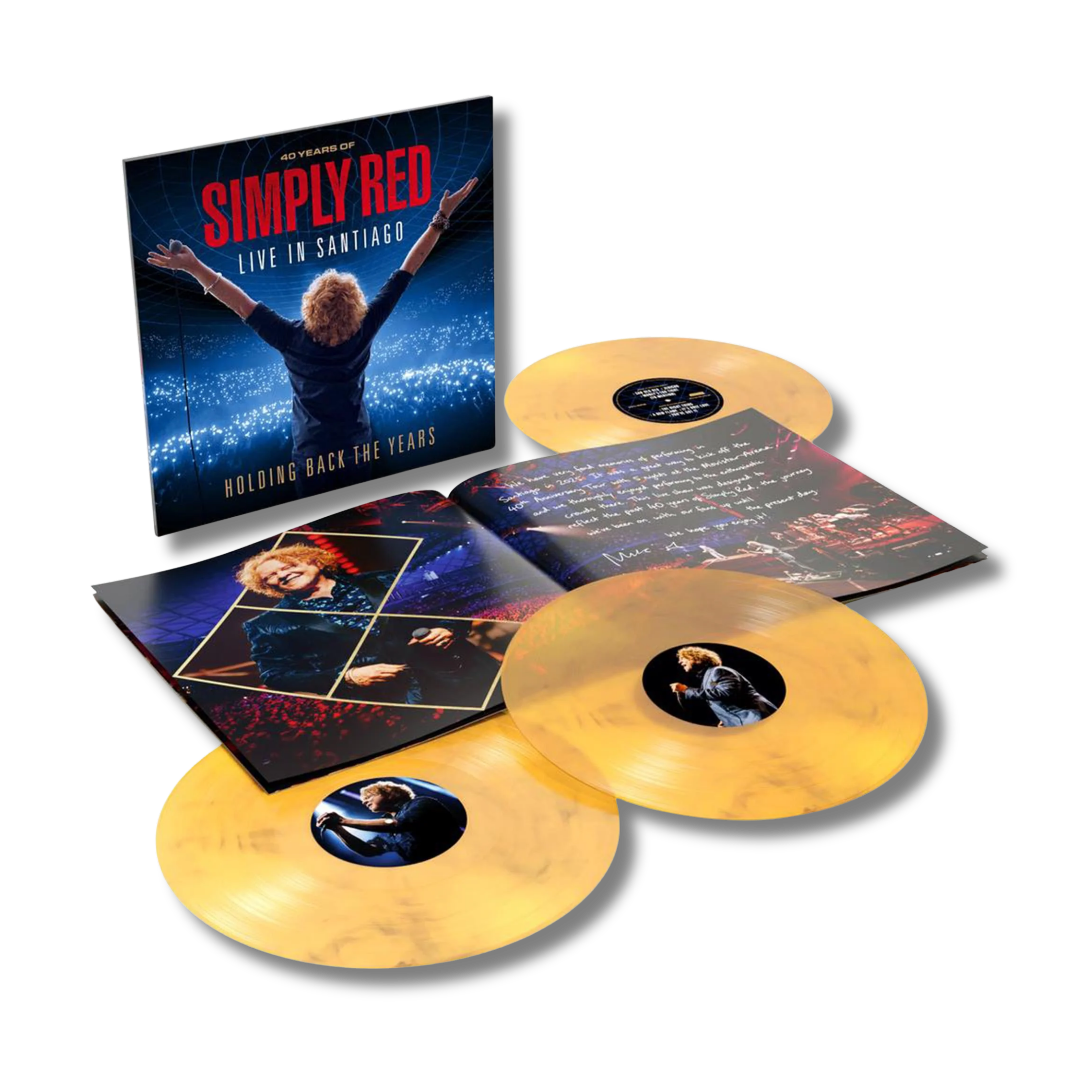 SIMPLY RED - Holding Back the Years: Live in Santiago