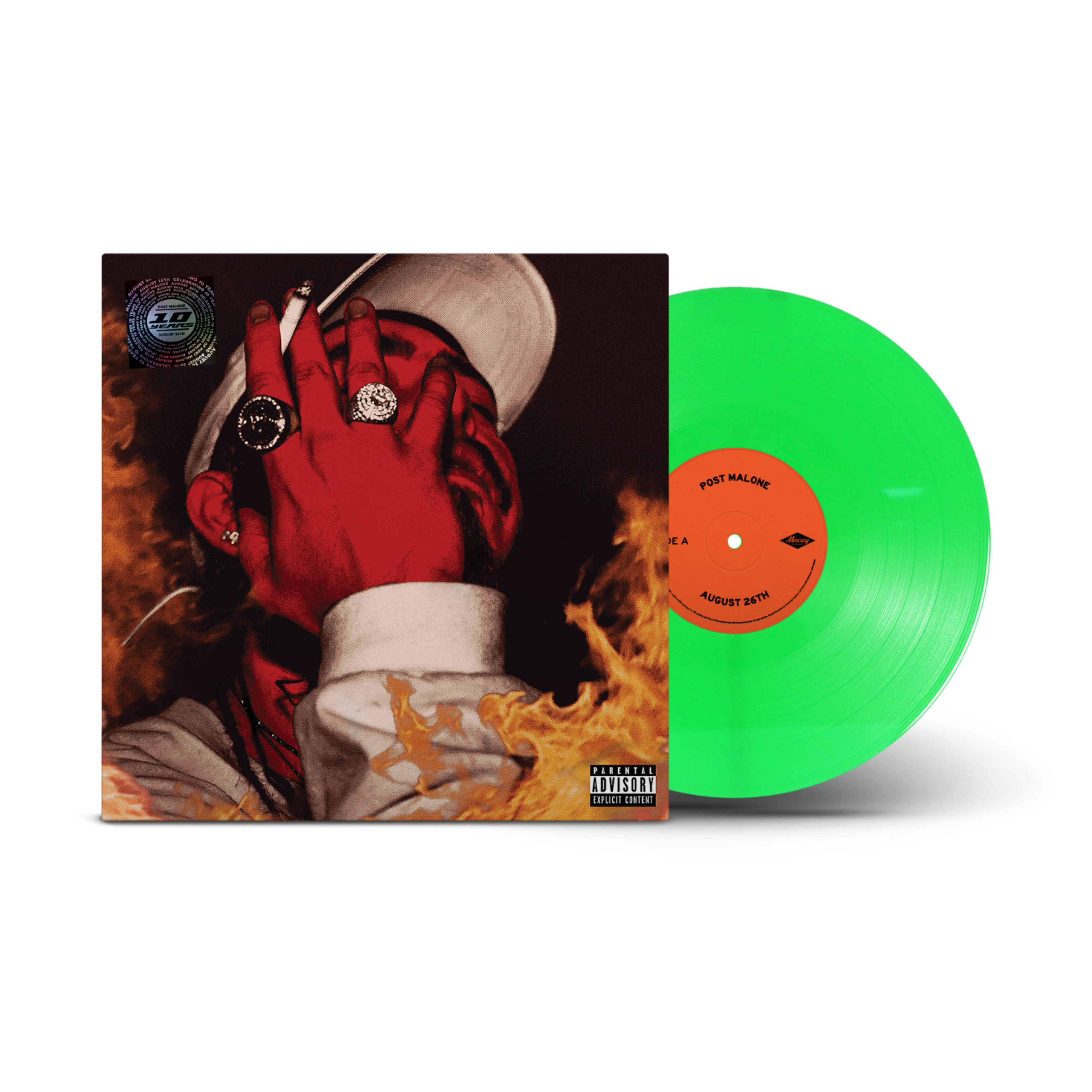 POST MALONE - AUGUSR 26 [GREEN LP]