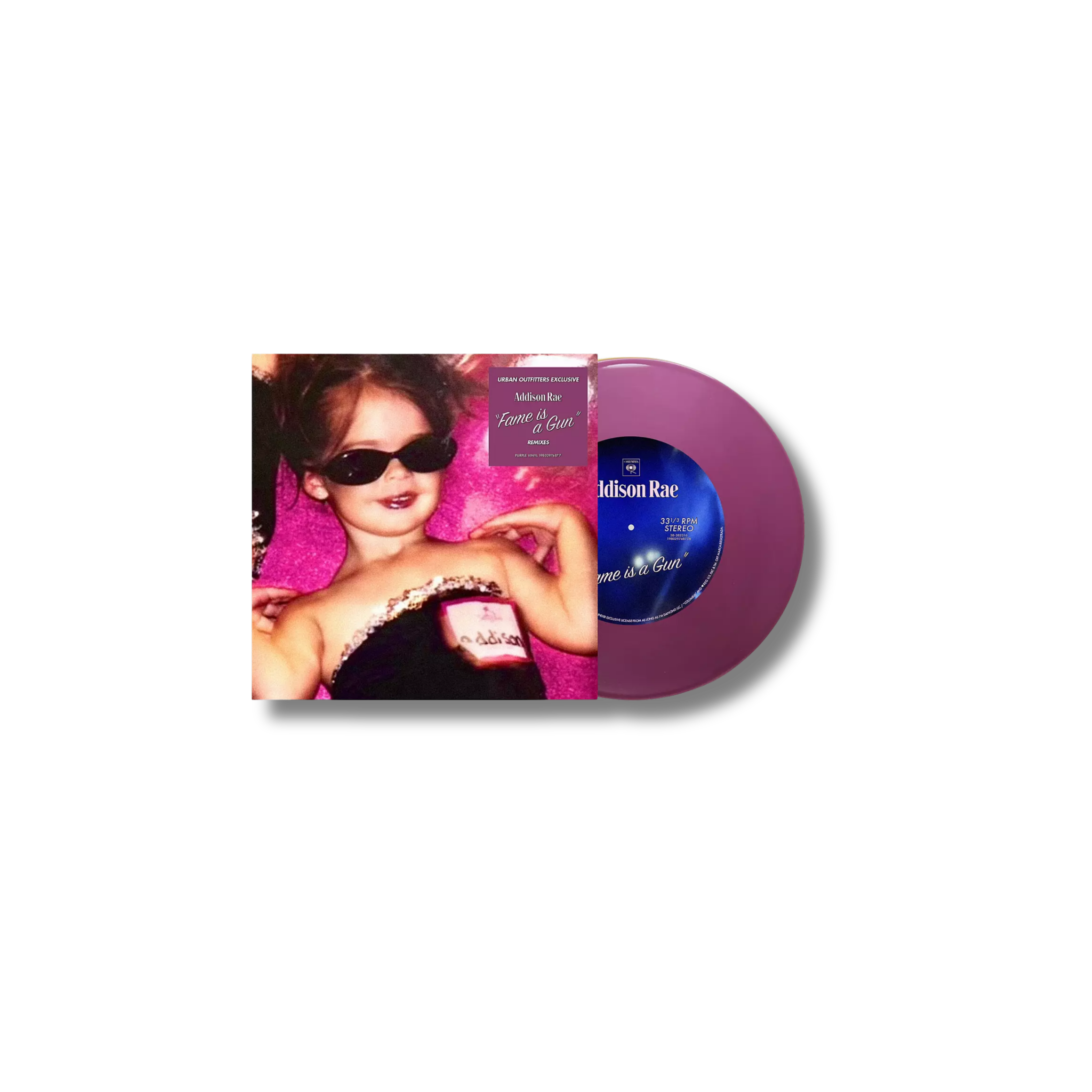 ADDISON RAE - Fame Is A Gun [7" Single UO Exclusive
