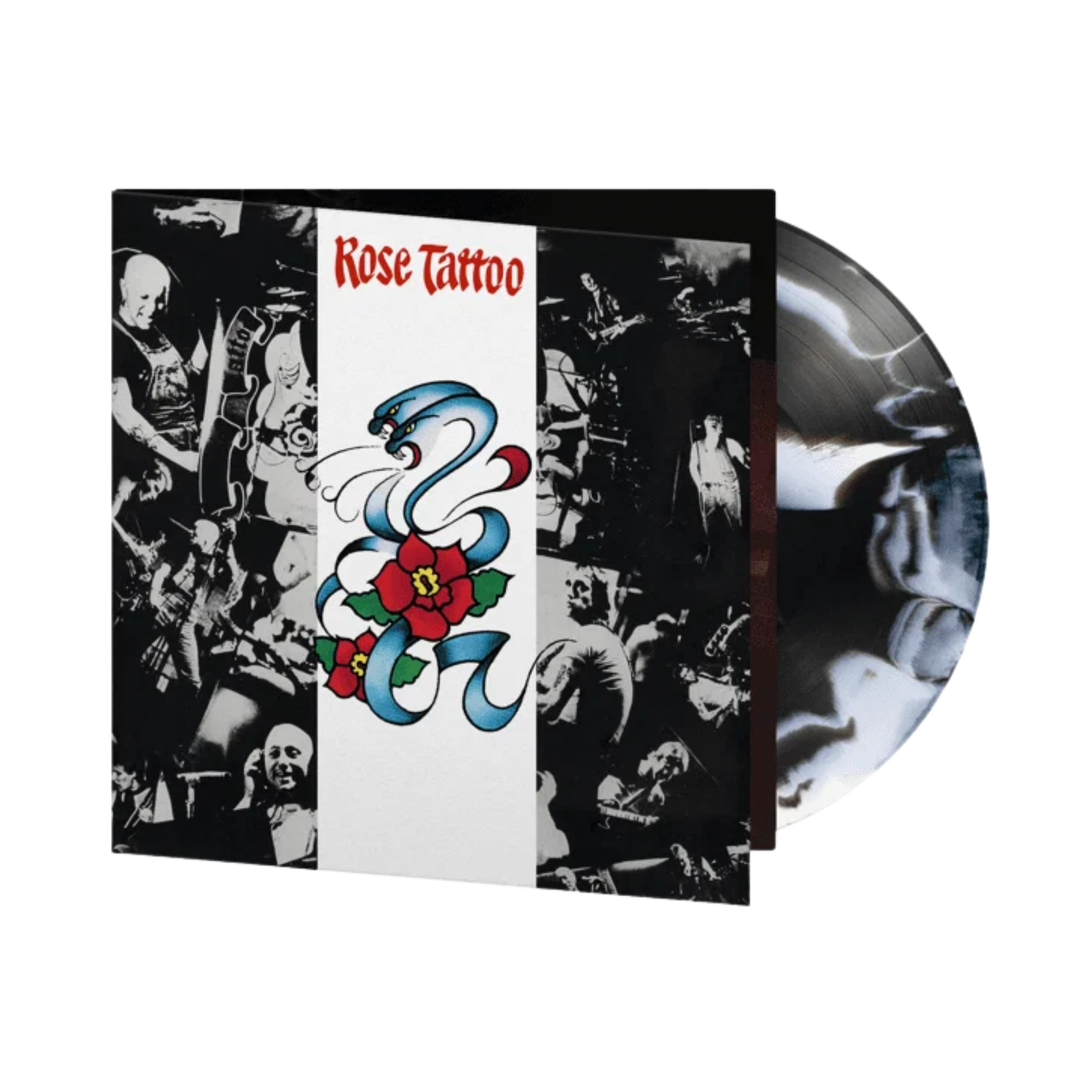 ROSE TATTOO - Rose Tattoo [Numbered White & Black Swirled Vinyl edition]