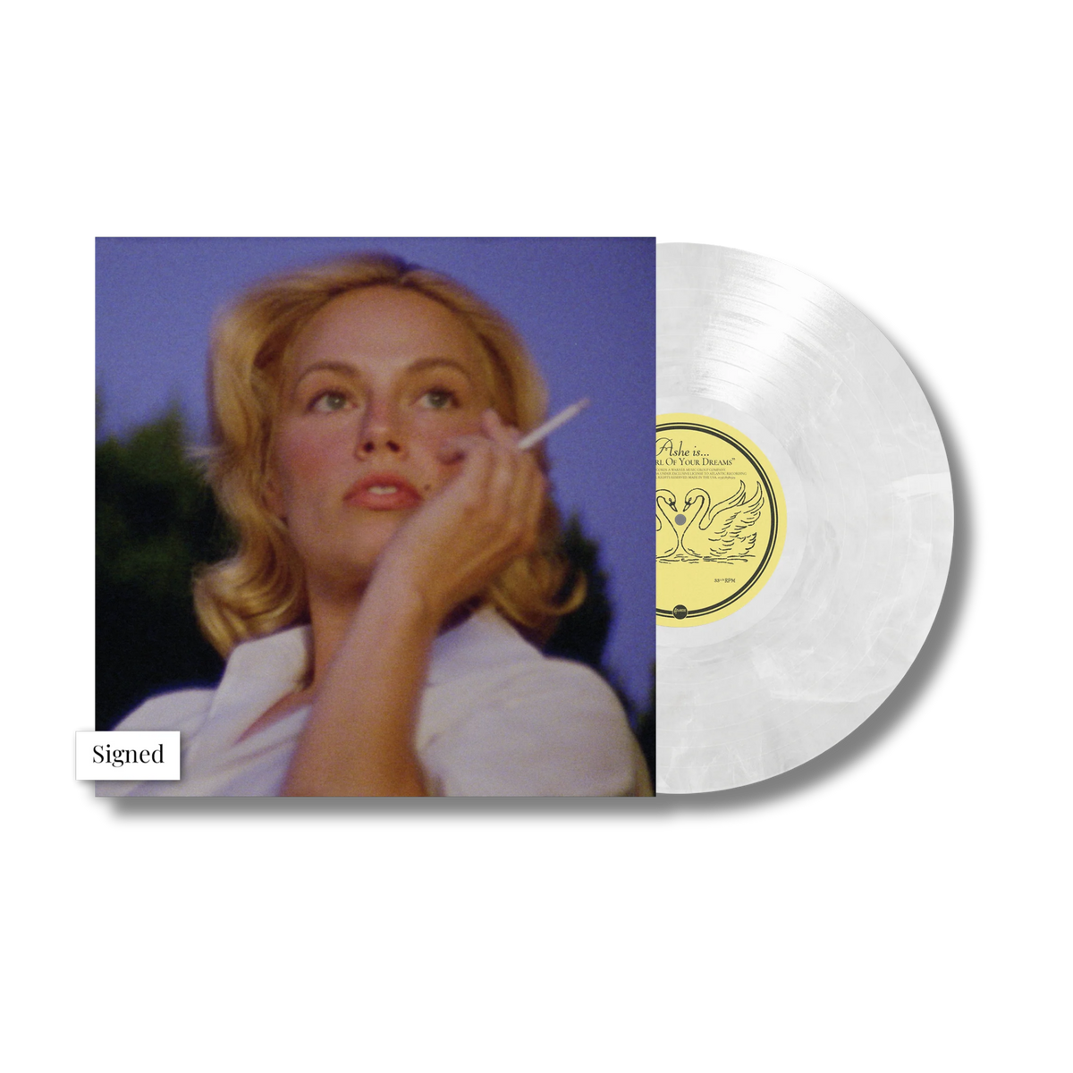 ASHE - The Girl Of Your Dreams [Pearlescent White Vinyl Edition]