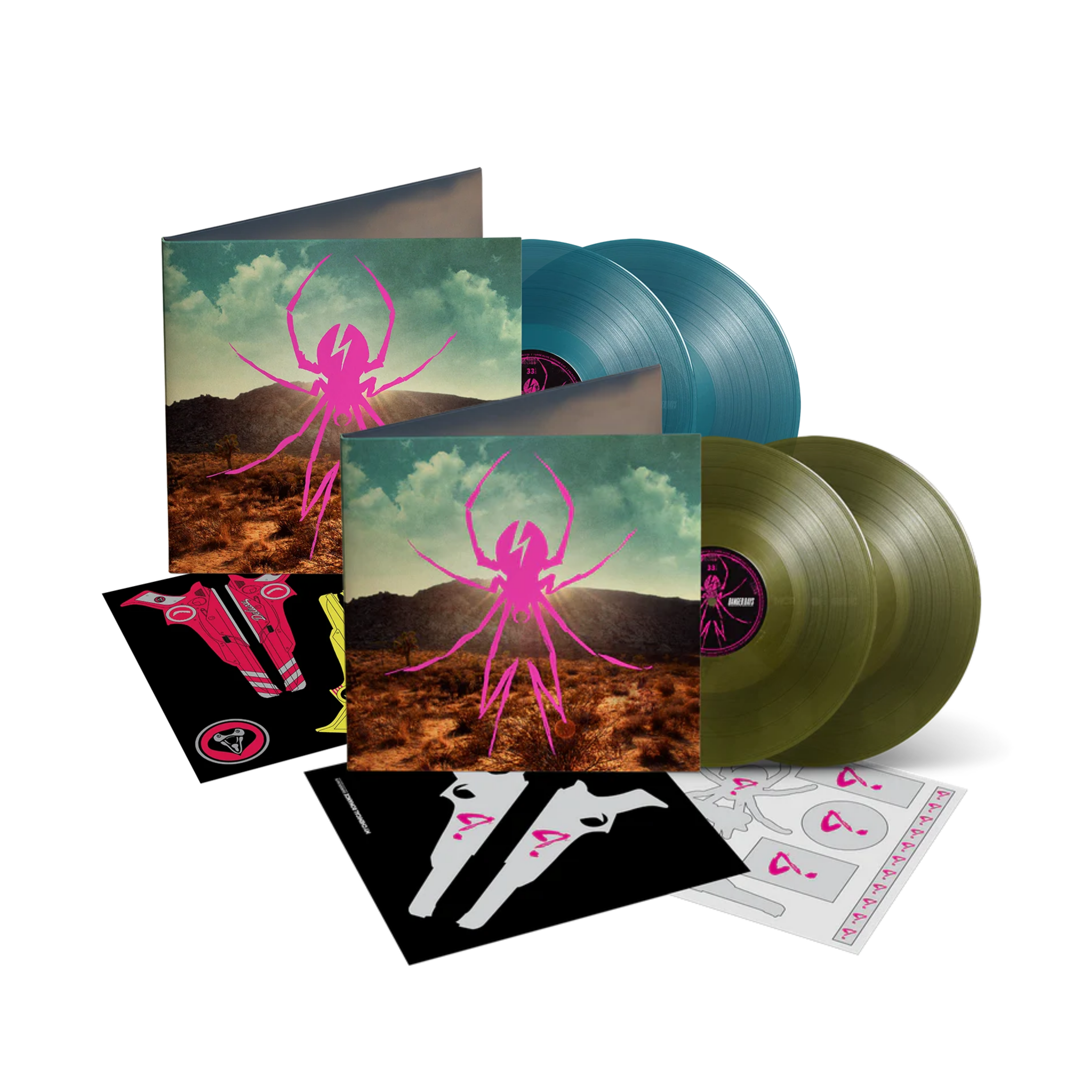 MY CHEMICAL ROMANCE - Danger Days - The True Lives of the Fabulous Killjoys [Deluxe] BUNDLE