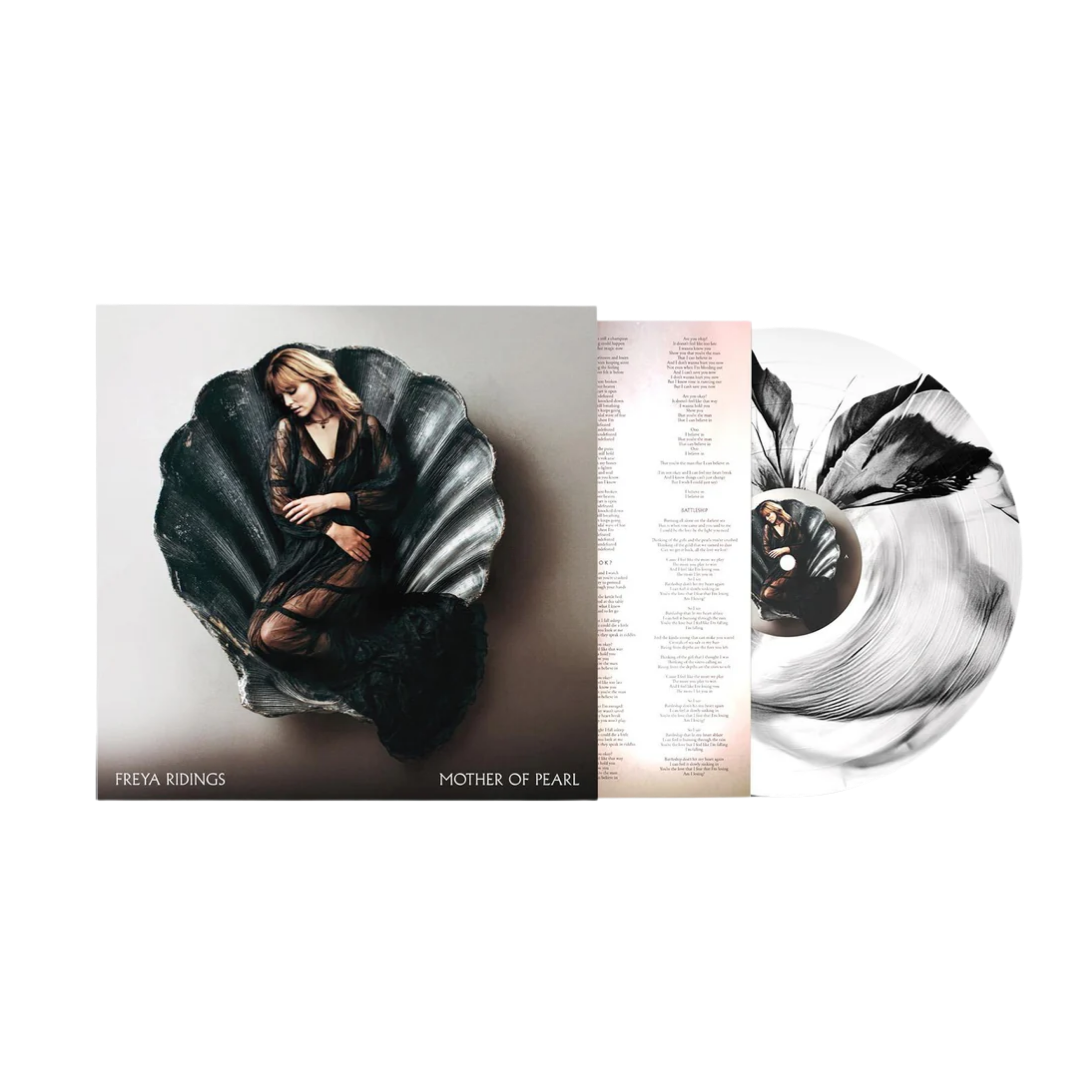 FREYA RIDINGS - Mother of Pearl [Limited Black & Clear Inkplosion Bio Vinyl edition]