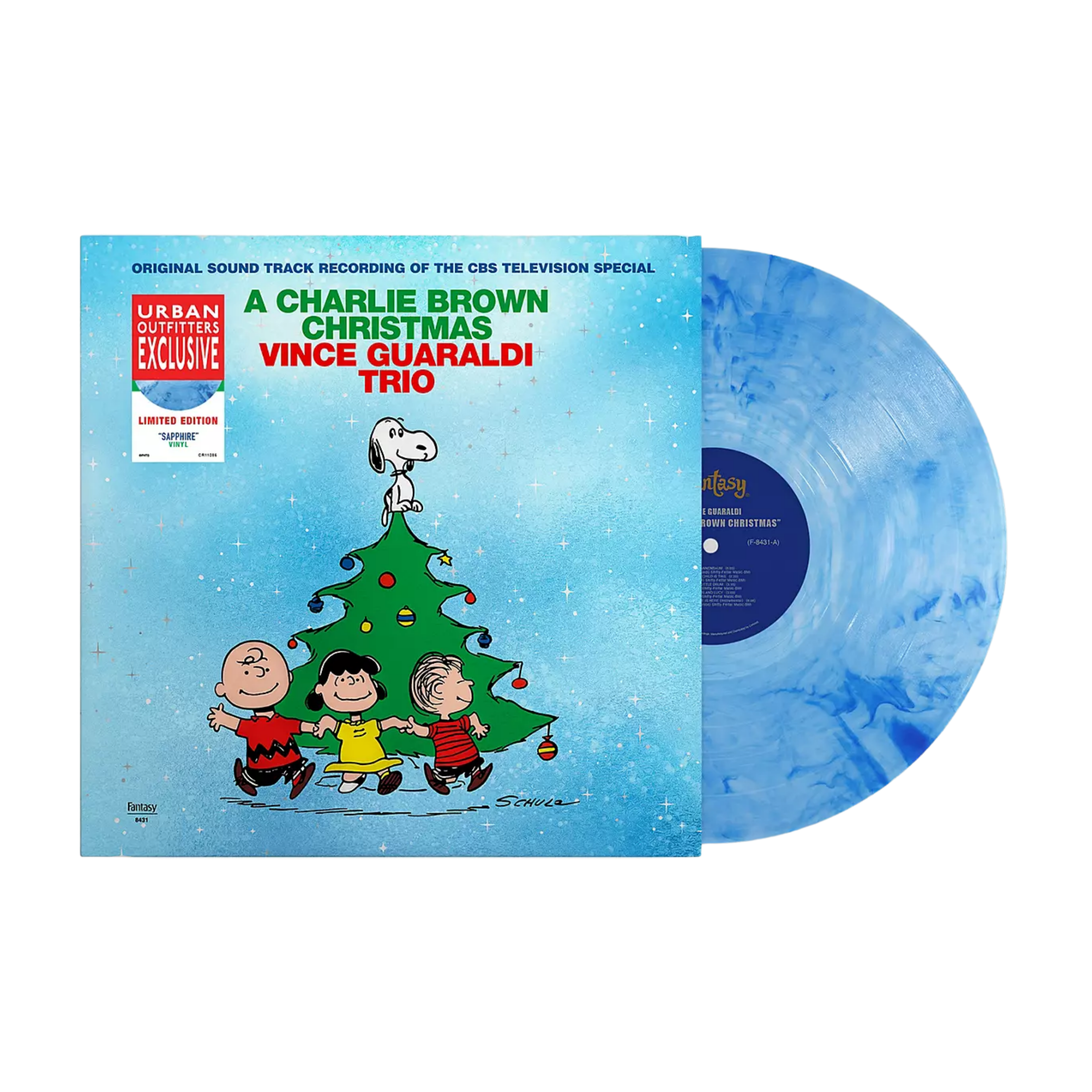 VINCE GUARALDI TRIO - A Charlie Brown Christmas [UO Exclusive Sapphire Marble LP]