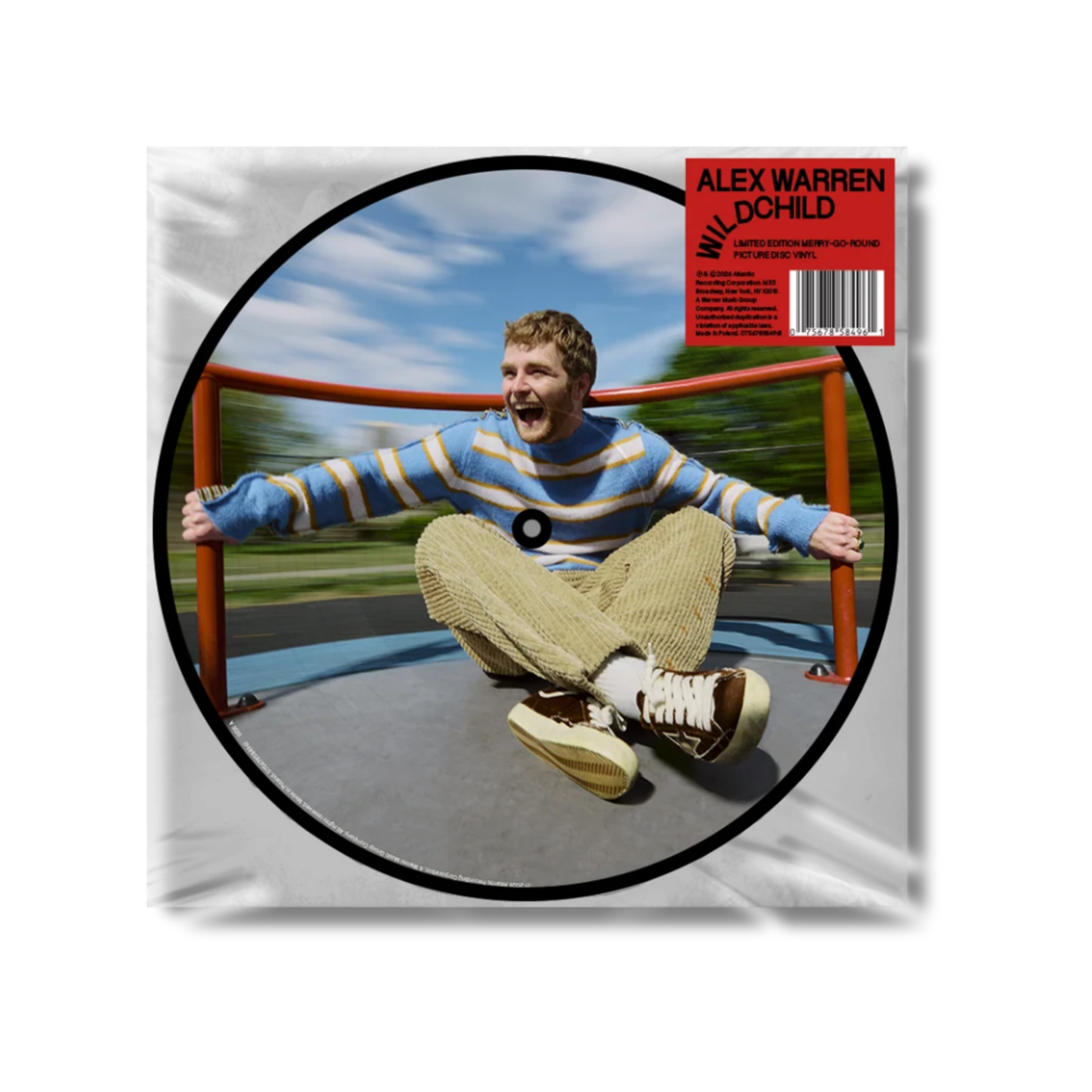 ALEX WARREN- Wildchild [LICORICE PIZZA EXCLUSIVE WILD CHILD PICTURE DISC] Limited to 200 copies