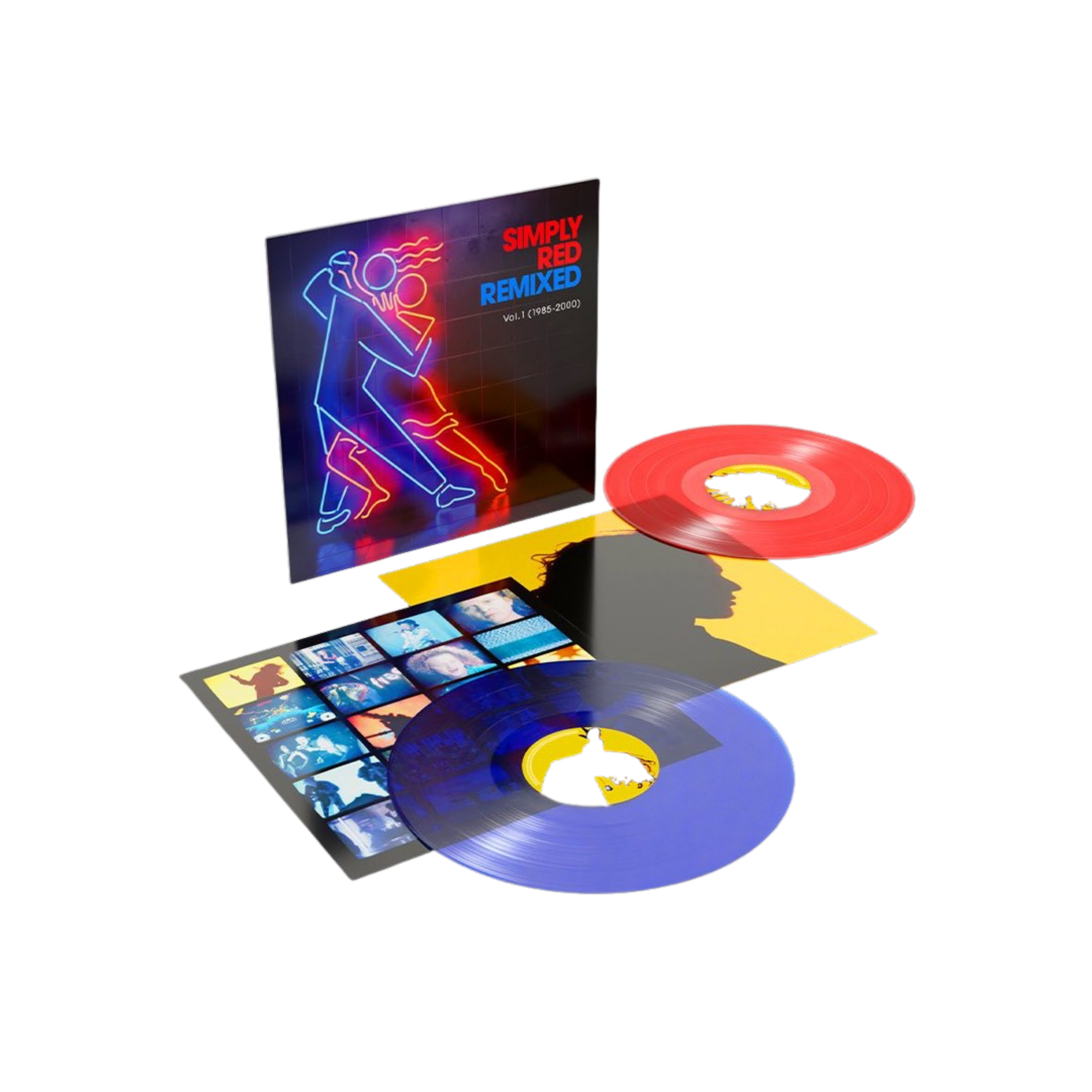 SIMPLY RED - Remixed Vol. 1 (1985-2000) [RSD 2026 Red / Blue Transparent edition]