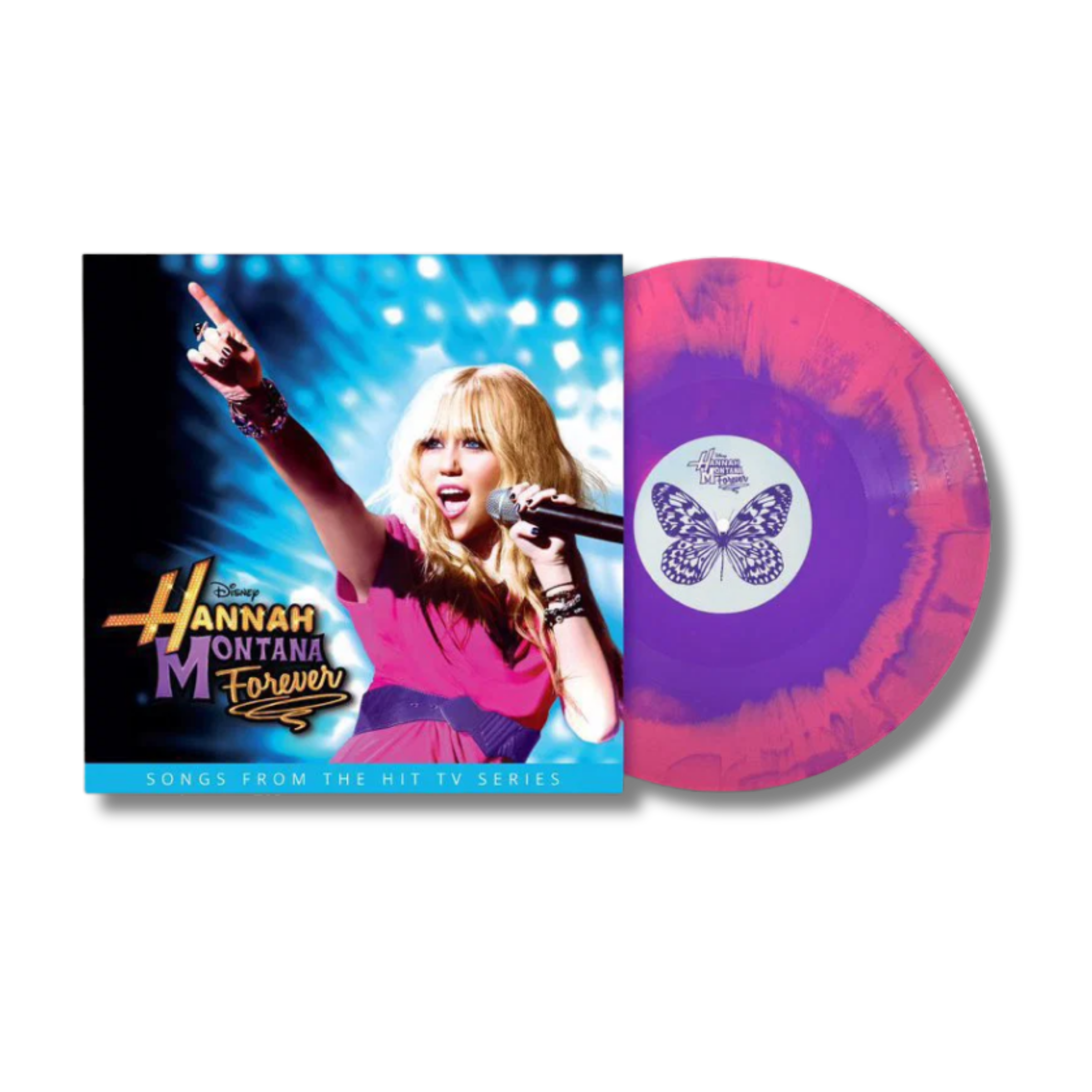 ￼HANNAH MONTANA - Hannah Montana Forever [Limited Hot Pink Cadillac & Purple Haze Vinyl]