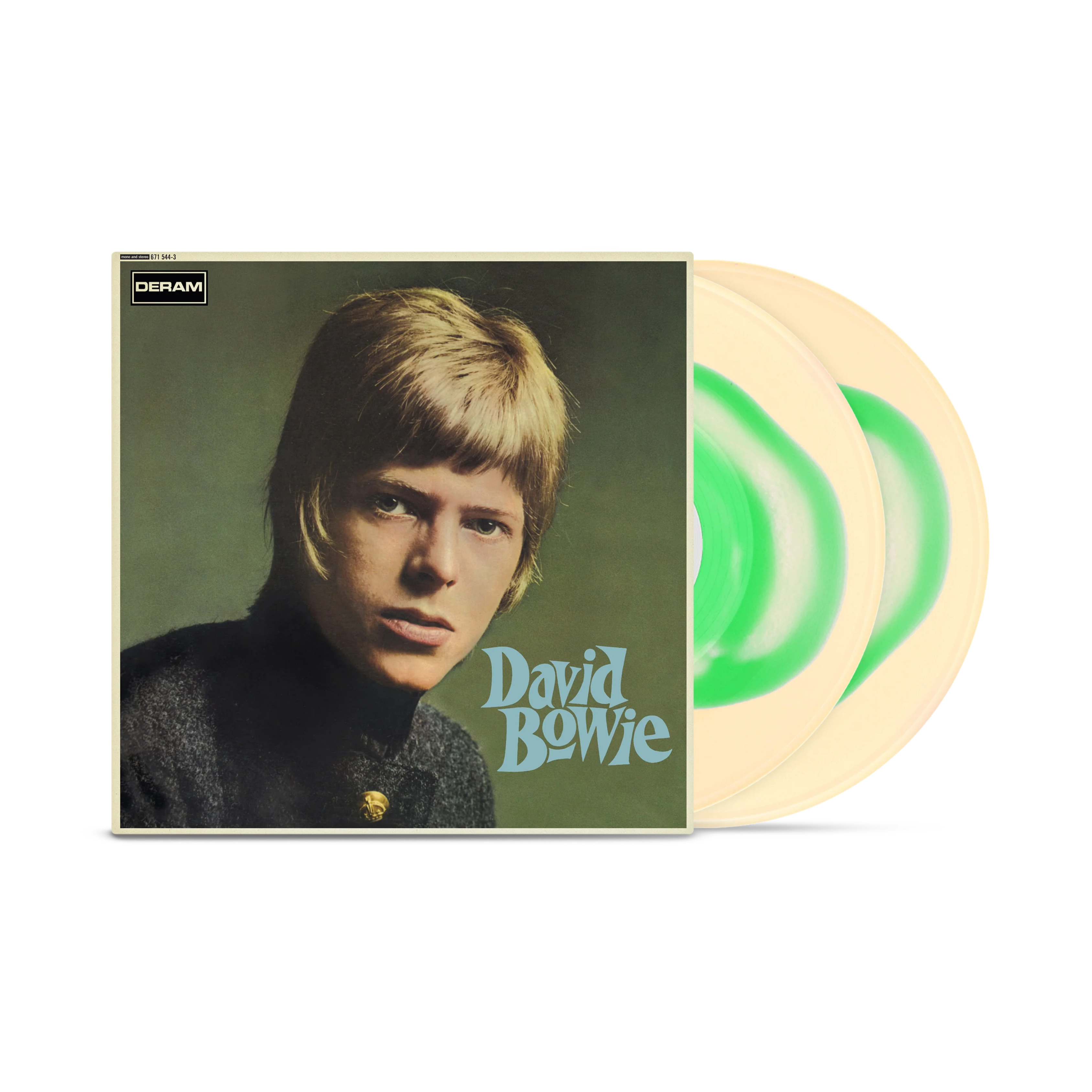 DAVID BOWIE - David Bowie [Limited Cream / Green Swirl Edition]