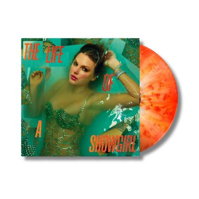 TAYLOR SWIFT - The Life of A Showgirl [￼Lit My Sky Up Orange Metallic]