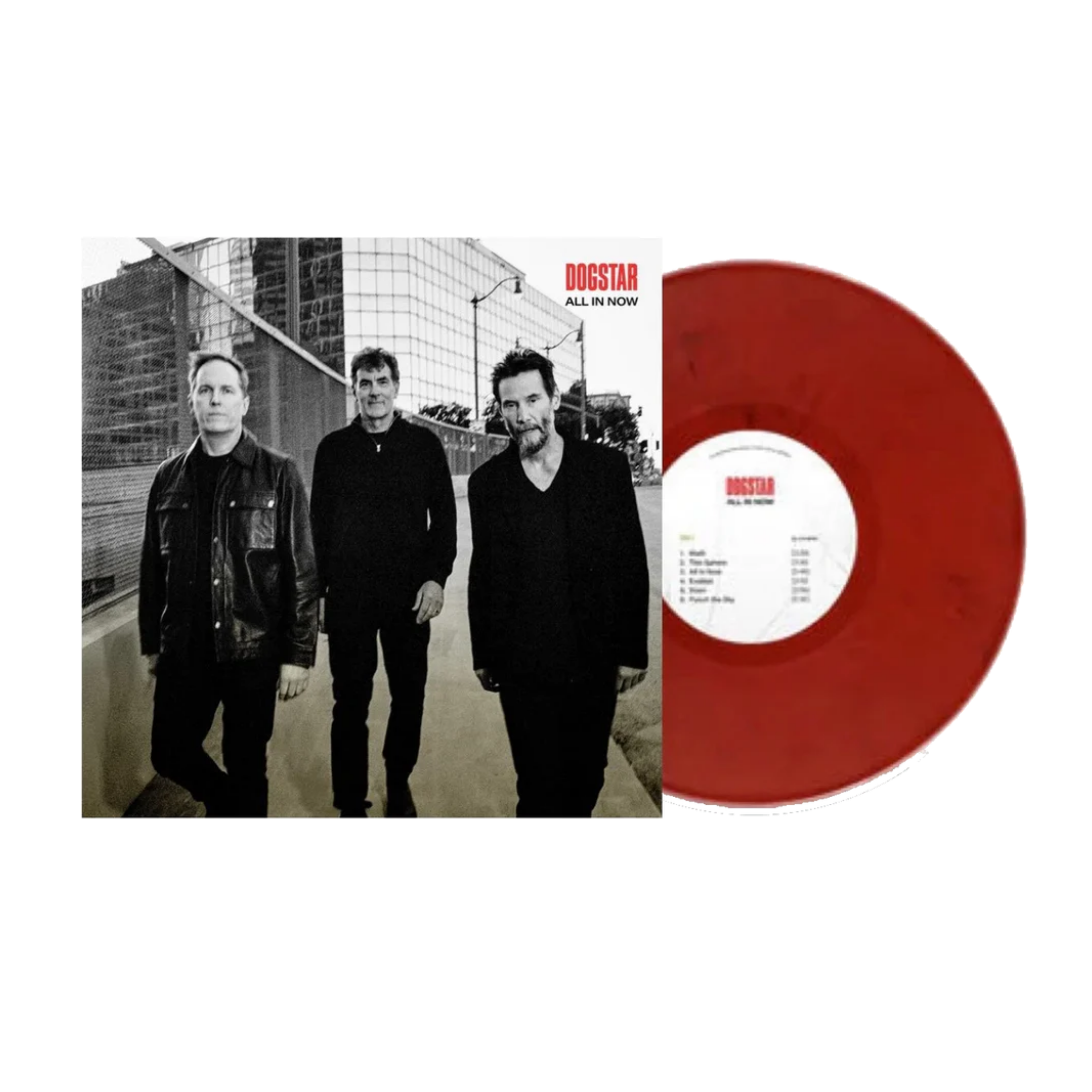 DOGSTAR - All In Now [Opaque Red Marble edition]