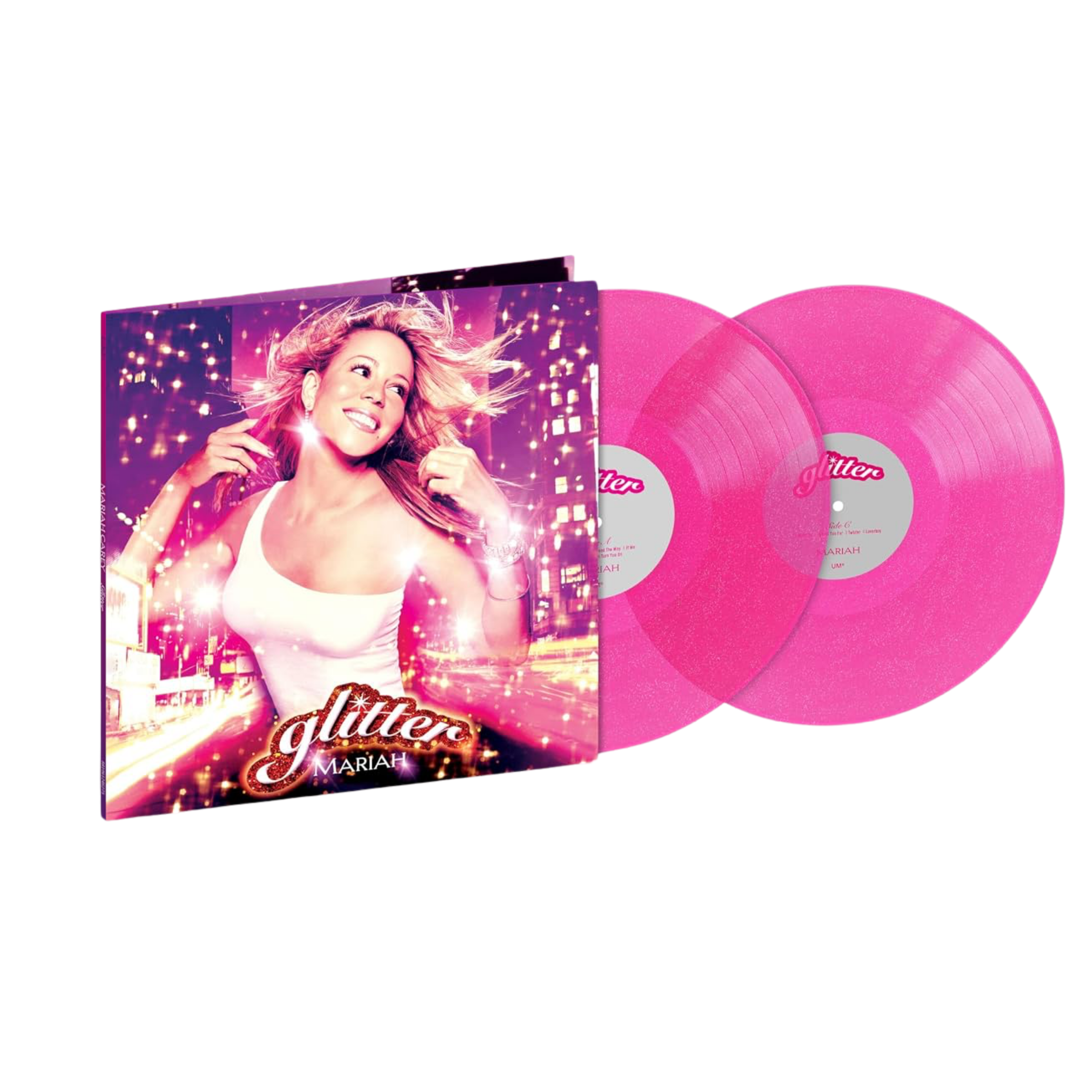 MARIAH CAREY - GLITTER [25th Anniversary Glittering Pink Vinyl] US IMPORT